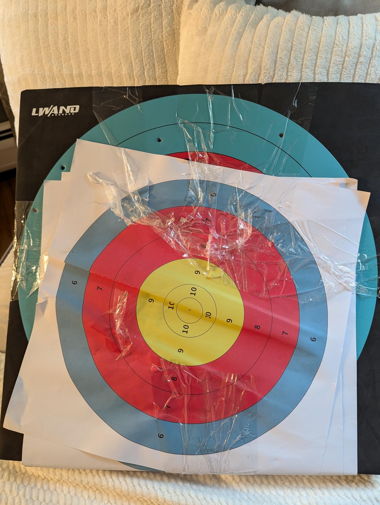 LWANO 20'' Foam Target High-Density Archery Bow & Arrow Target for Backyard customer photo 1