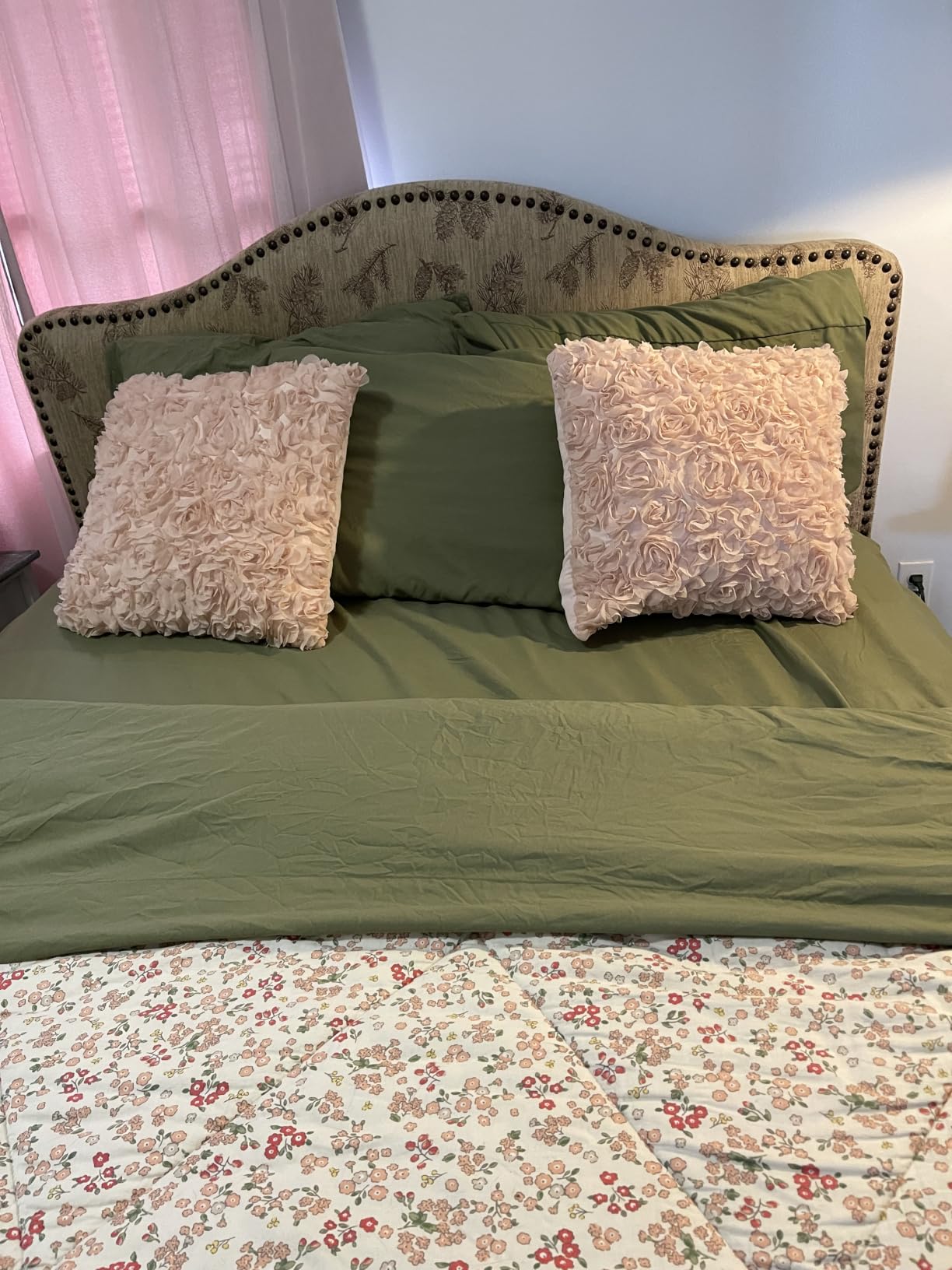 CGK Extra Deep Queen Sheet Set - 6pc Cooling Sheets - Antique White customer photo 1