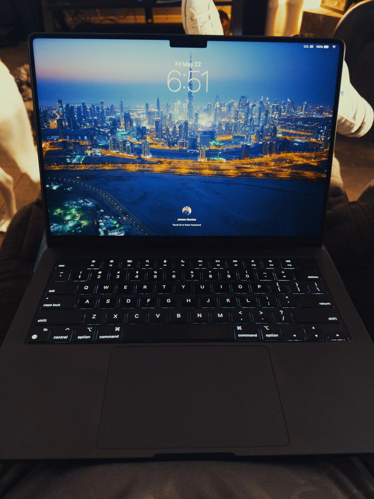 Apple 2023 14-inch MacBook Pro with Apple M3 Pro chip, 18GB RAM, 512GB SSD Storage, Space Black (Renewed) customer photo 2