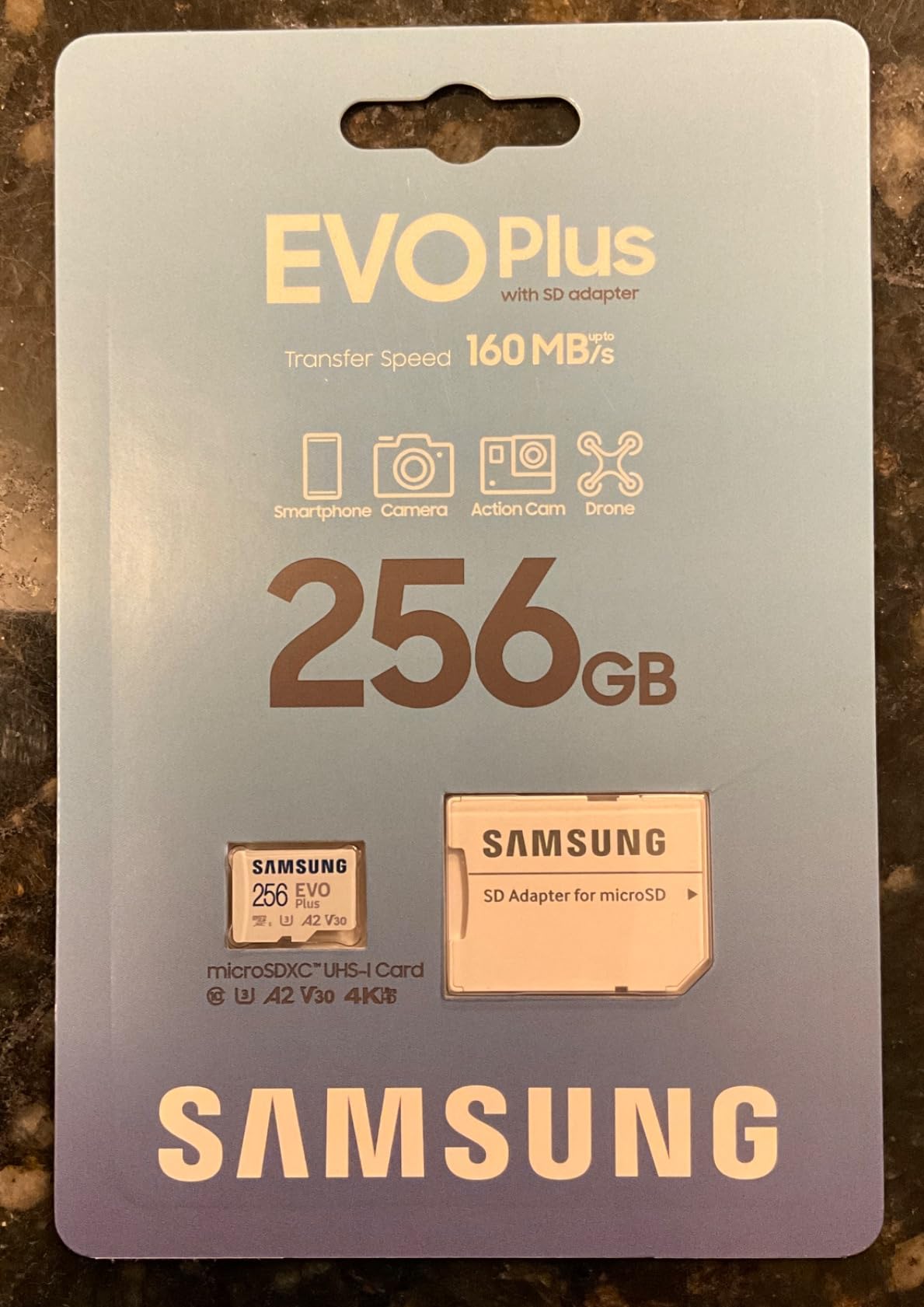 Samsung EVO Plus 512GB microSDXC Memory Card + SD Adaptor, Up to 160MB/s customer photo 1