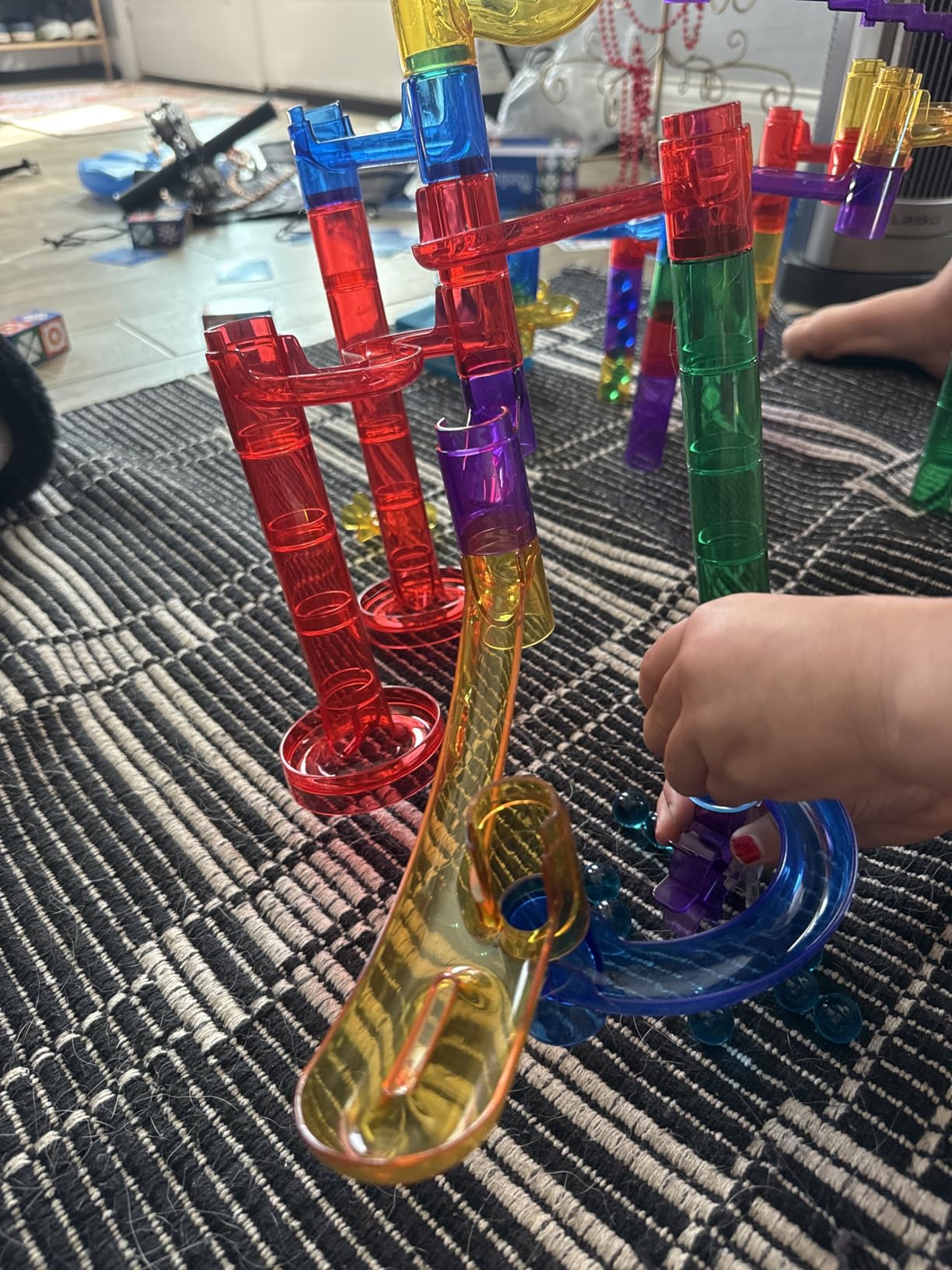 National Geographic Motorized Marble Run 150-Piece Building Set for Kids customer photo 1