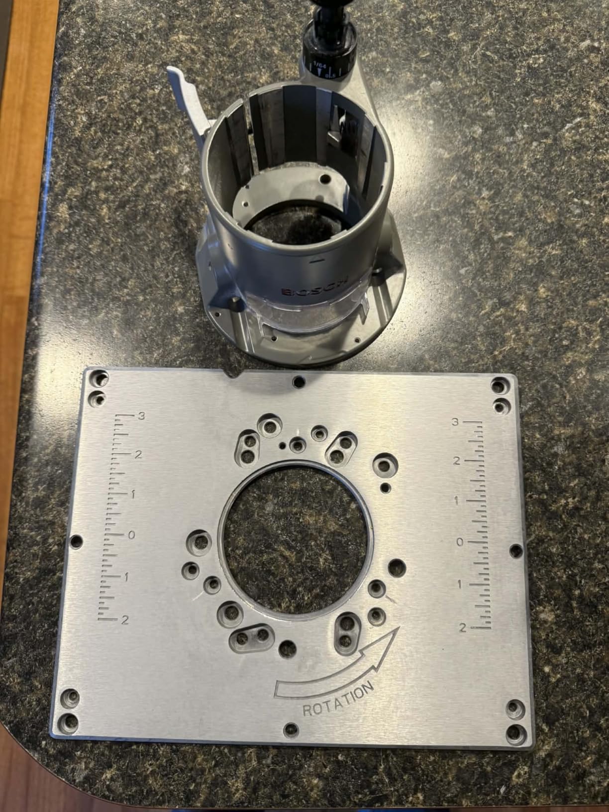 Router Lift System Compatible With Bosch RA1181 and RA1171 customer photo 1
