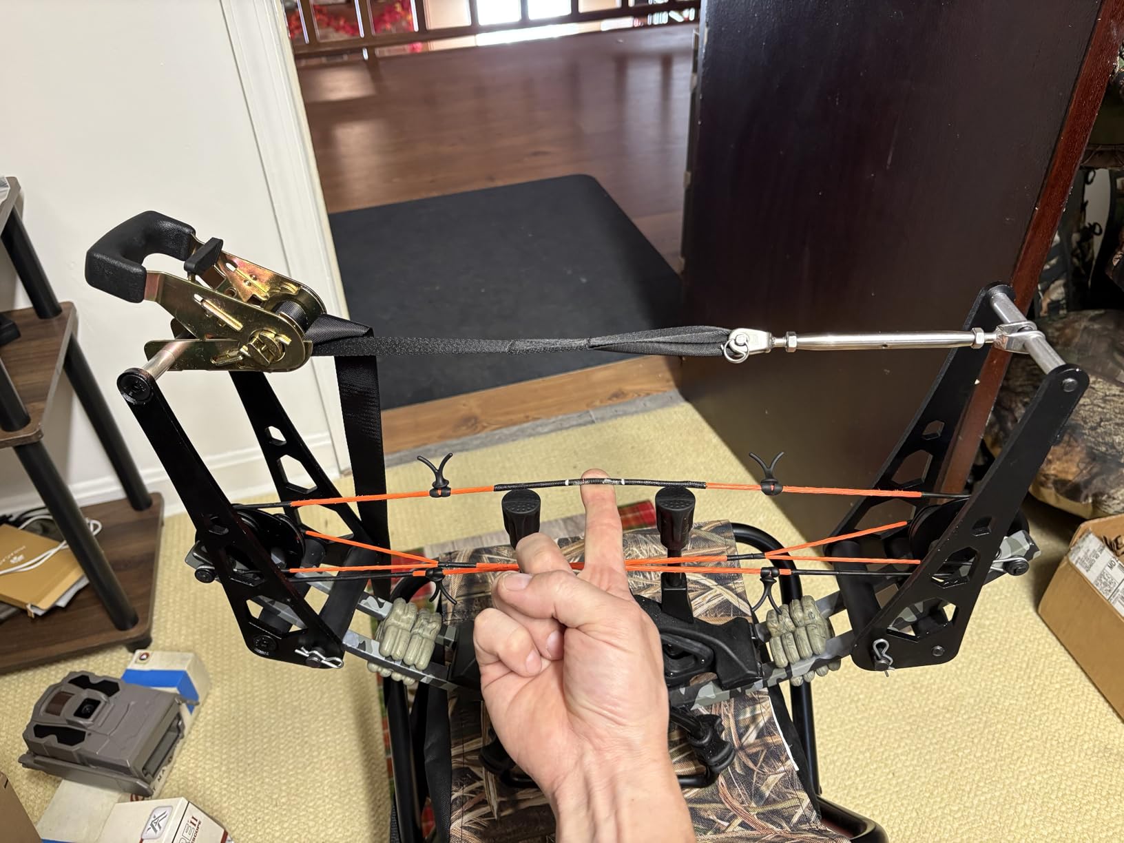 Archery Compound Bow Press,Aluminum Tool for Bowstring Replacement customer photo 2
