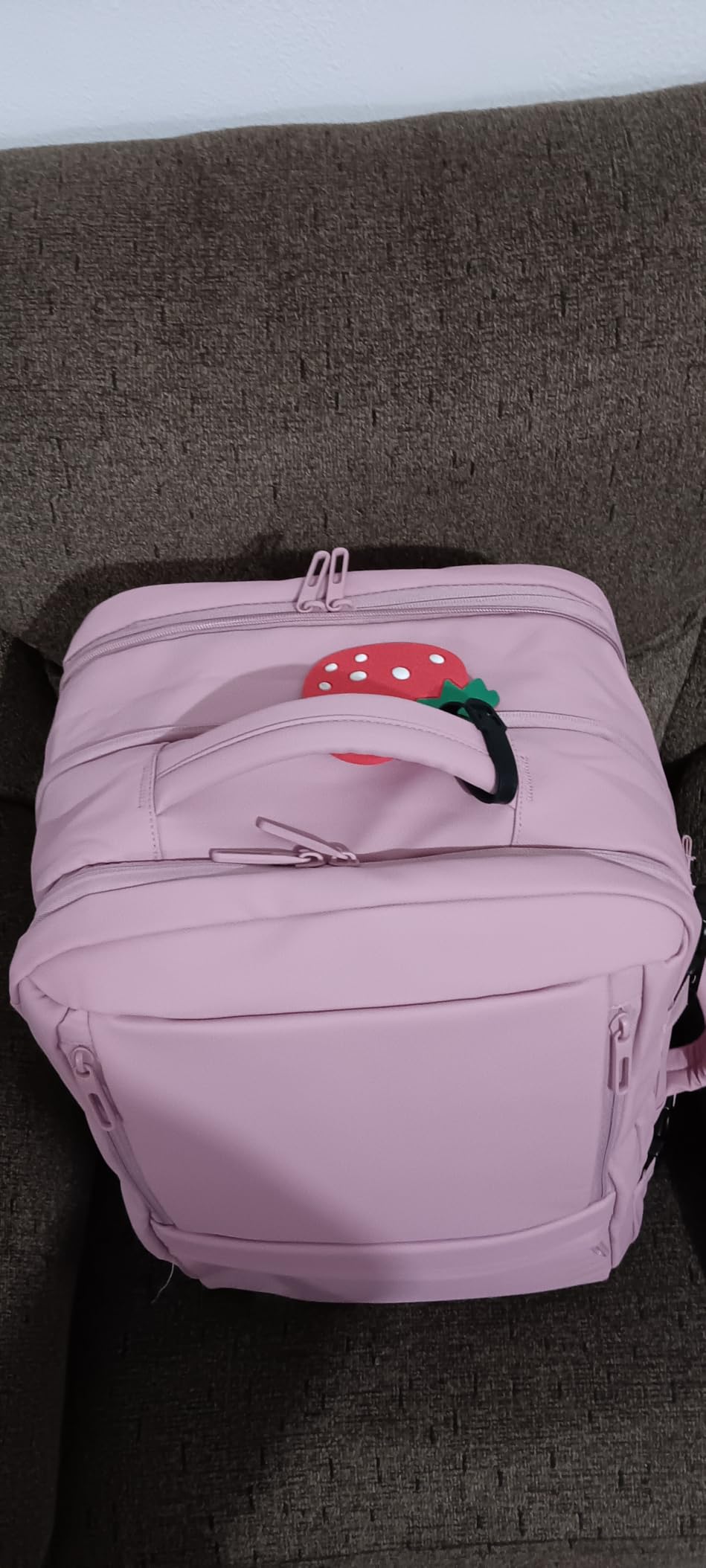 Rcrirth Carry On Travel Backpack Flight Approved for Men Women, Black customer photo 1