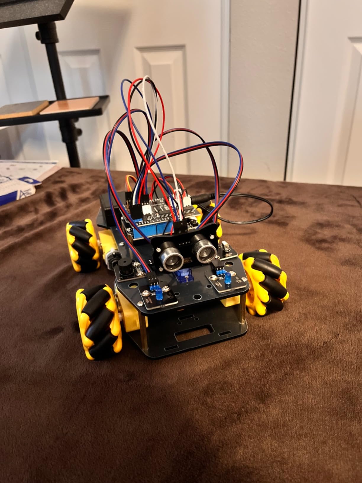 ACEBOTT Smart Robot Car Kit Compatible with Arduino, Robotics for Kids Ages 8-12 12-16, Electronic Programming Project/STEM Science Kits Coding Gifts for Adults and Youths customer photo 1
