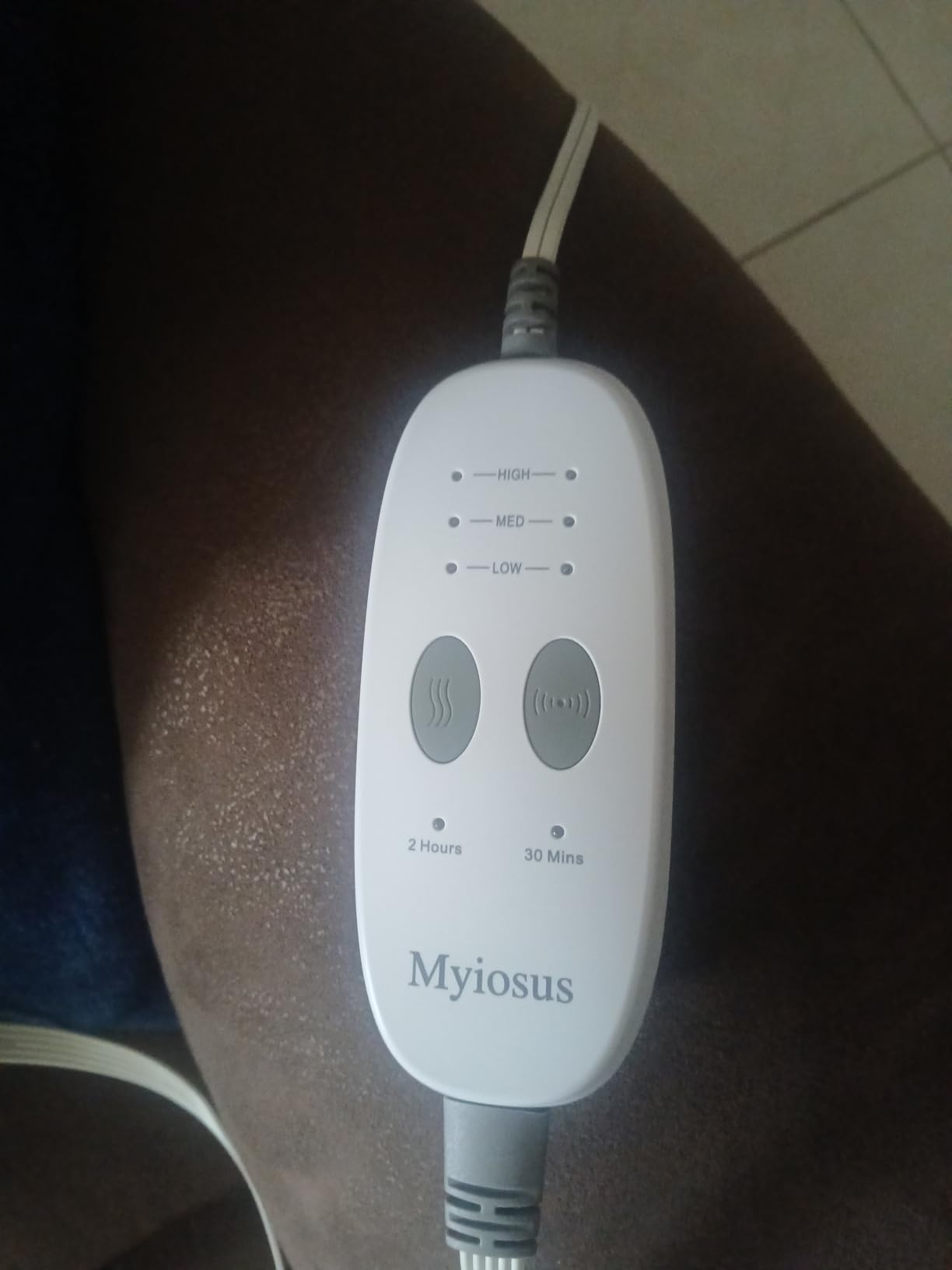 Myiosus Massaging Weighted Heating Pad for Back Pain,12