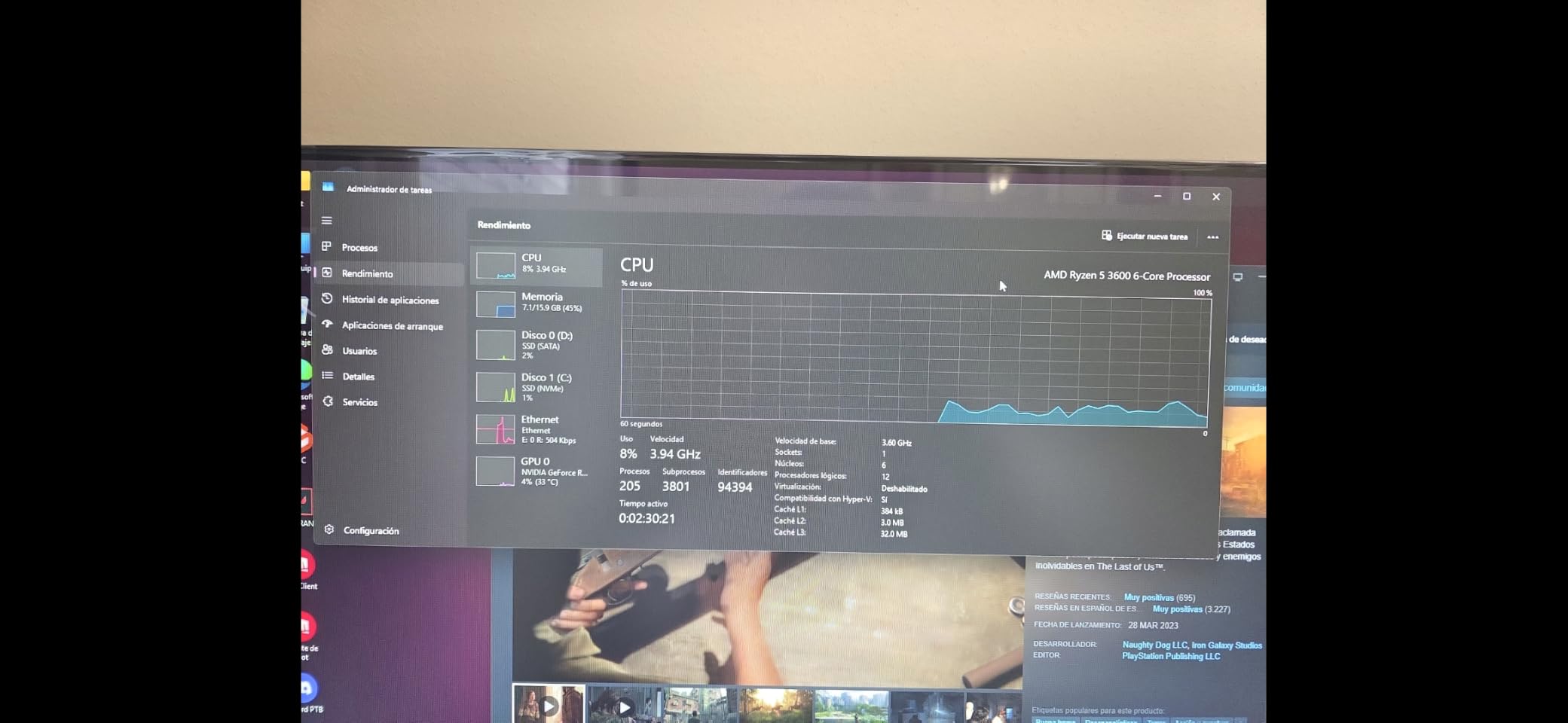 MXZ Gaming PC Computer R5 3600, RTX 4060, 16G DDR4, NVME 500G, A520,6RGB Fans,Win 11 Pro Ready to use, Gamer Desktop Computer(R5 3600| RTX 4060) customer photo 2