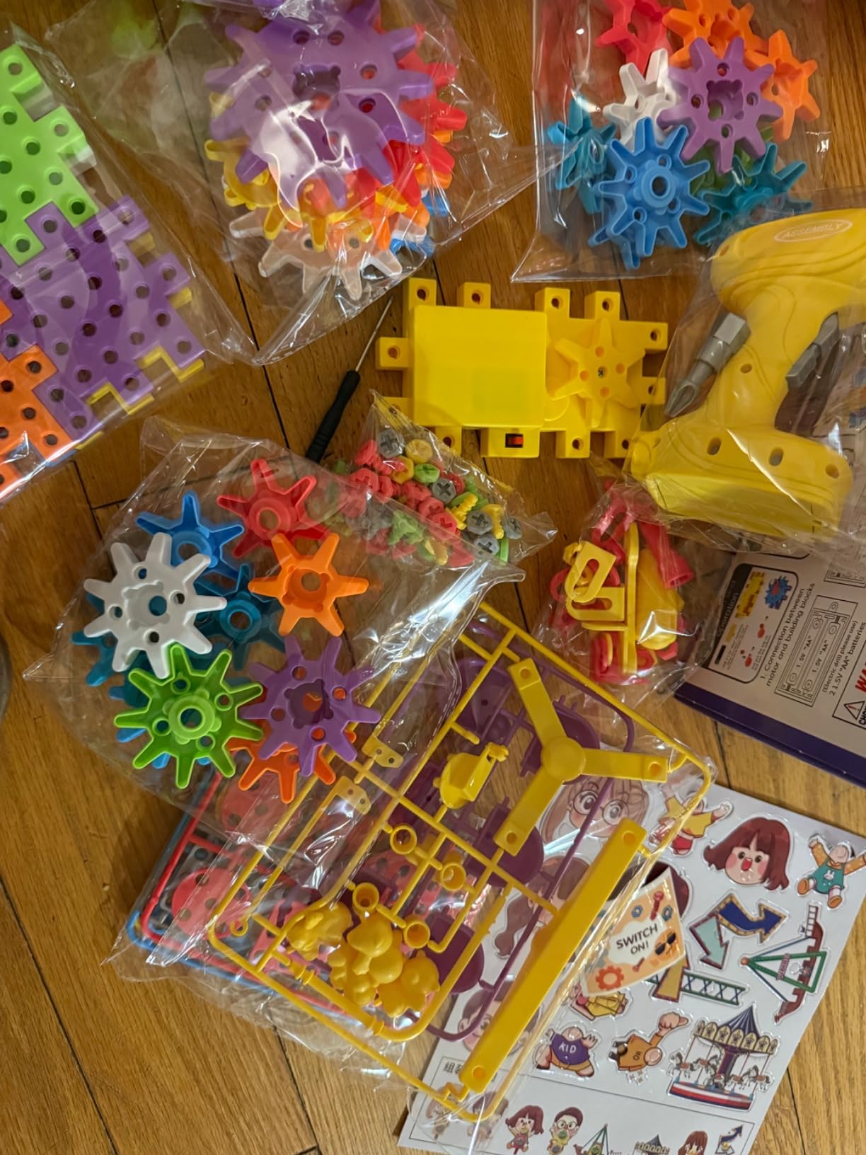Building Toys, 234 Pieces Upgrade Gear Building Blocks Set customer photo 1