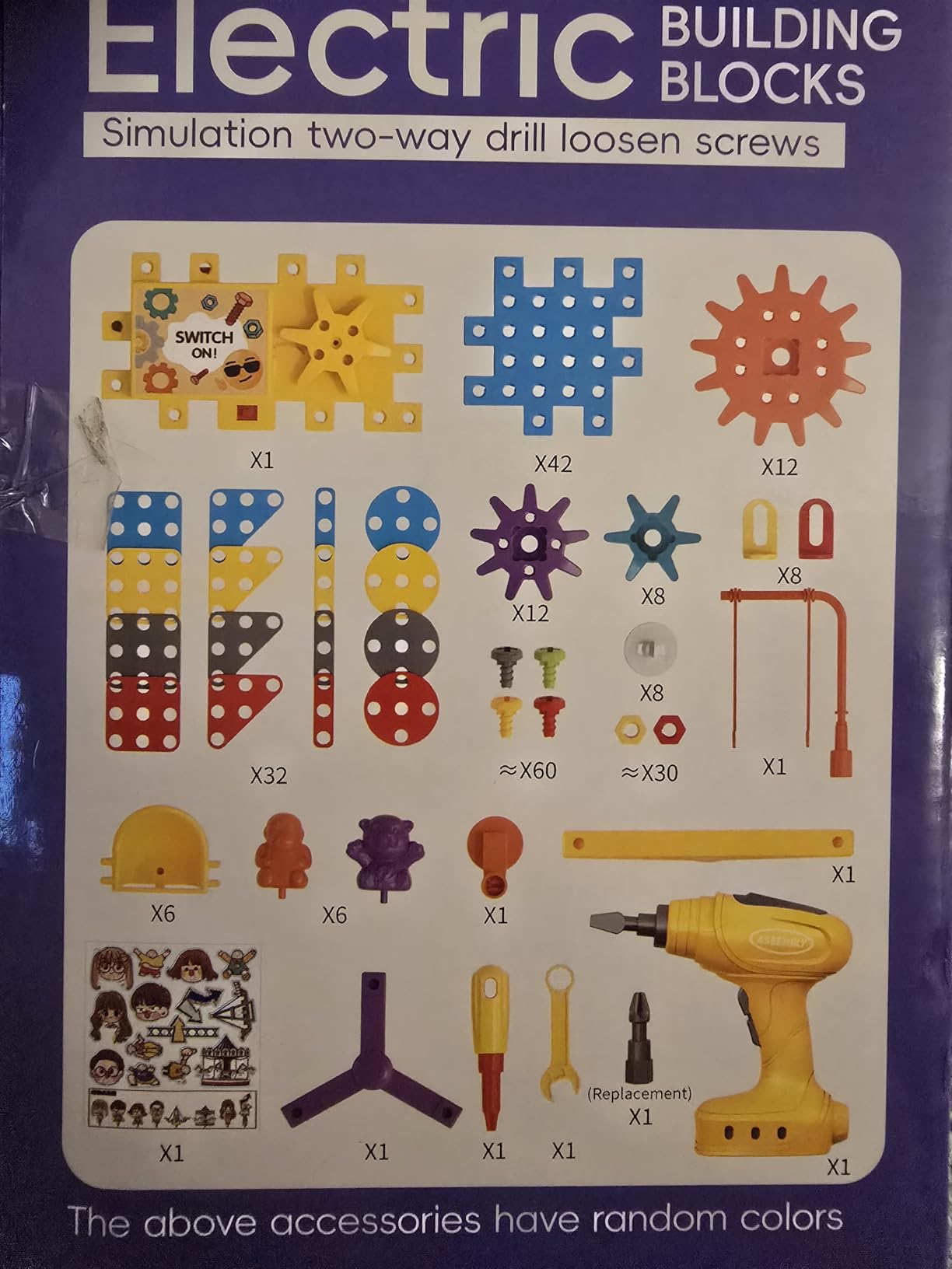Building Toys, 234 Pieces Upgrade Gear Building Blocks Set customer photo 2