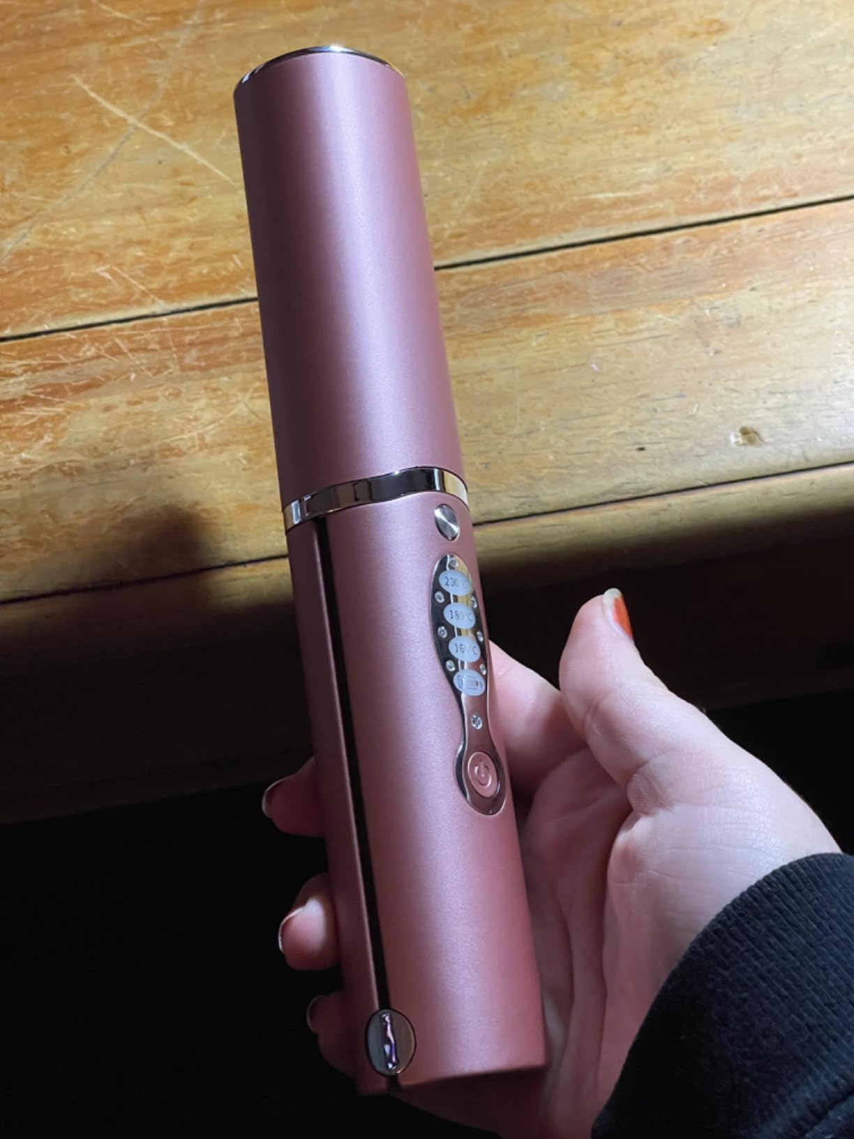 Cordless Hair Straightener, Mini Flat Iron for Bangs & Quick Touch Ups customer photo 1
