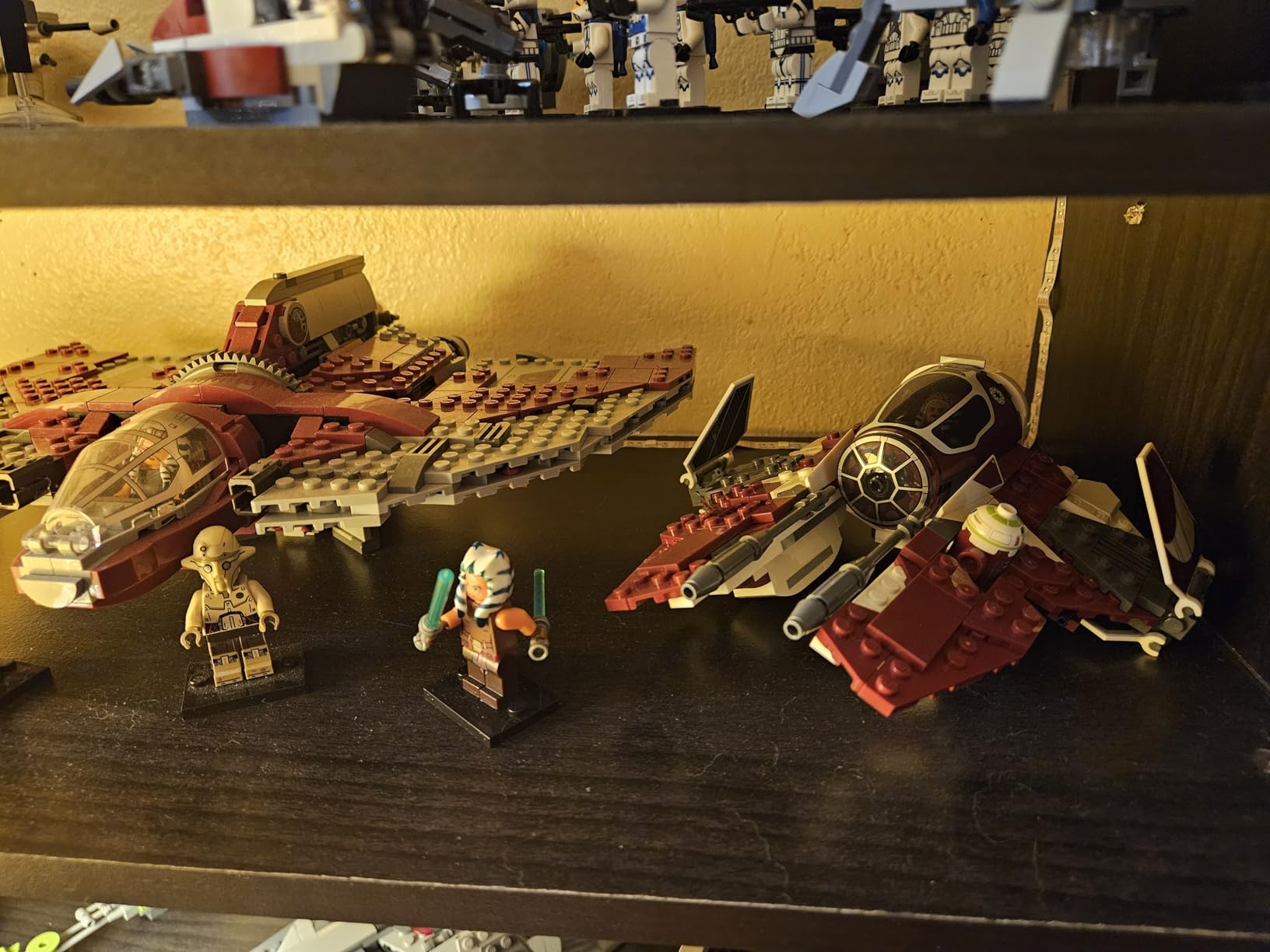 LEGO Star Wars: The Clone Wars Ahsoka's Jedi Interceptor Spaceship Building Toy - Kids Star Wars Toy for Boys and Girls, Ages 8+ - Gift Idea for Birthdays - 75401 customer photo 1