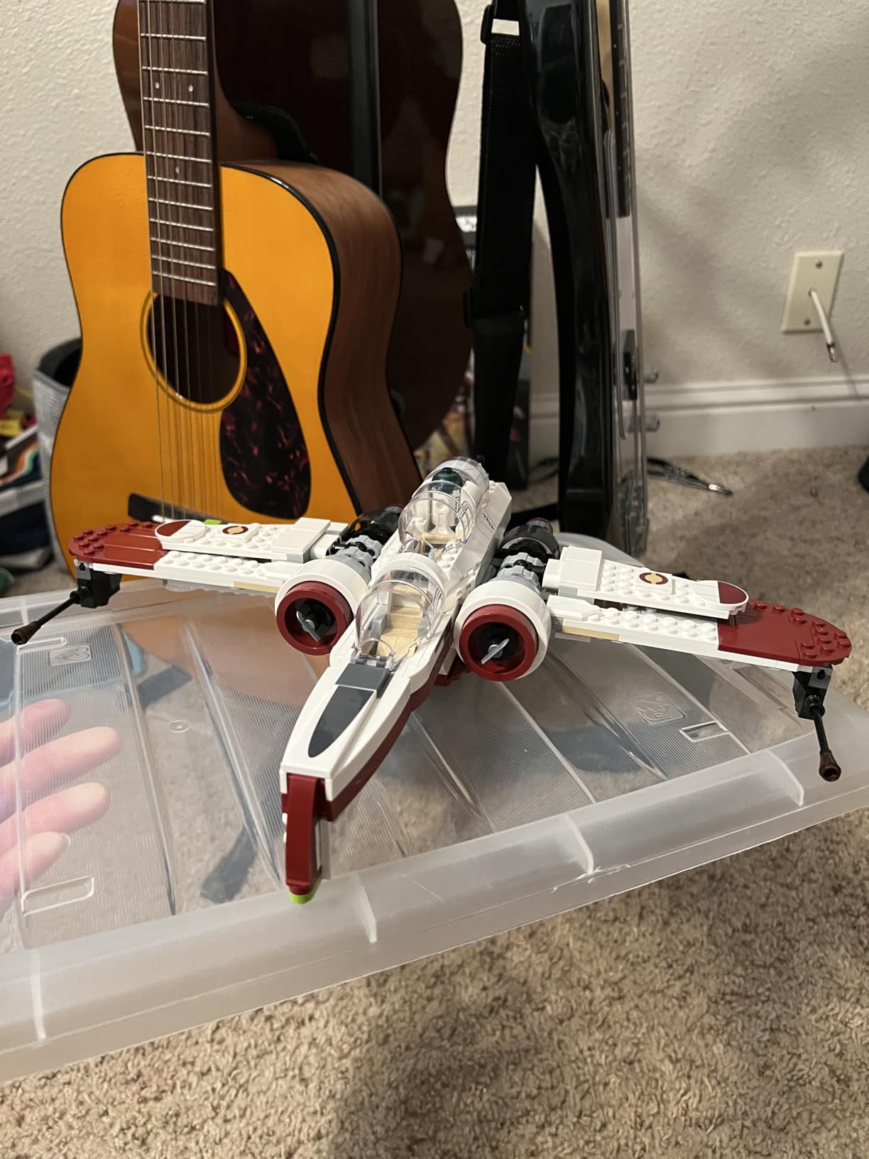 LEGO Star Wars: Revenge of the Sith ARC-170 Starfighter Spaceship Building Toy - Kids Star Wars Toy for Boys and Girls, Ages 9+ - Gift Idea for Birthdays - 75402 customer photo 2