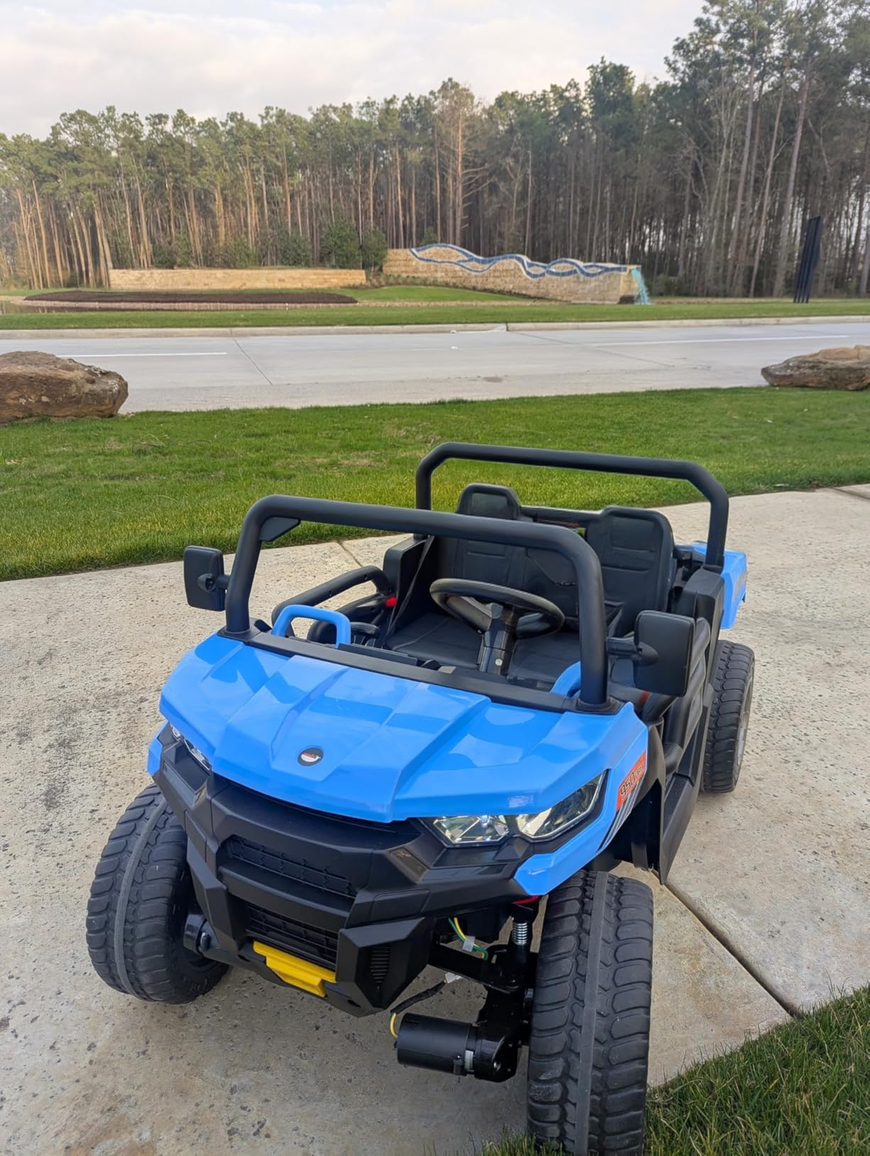 24V Ride on Toys for Kids 4-8, 2 Seater Electric Car with Dump Bed, Black customer photo 2