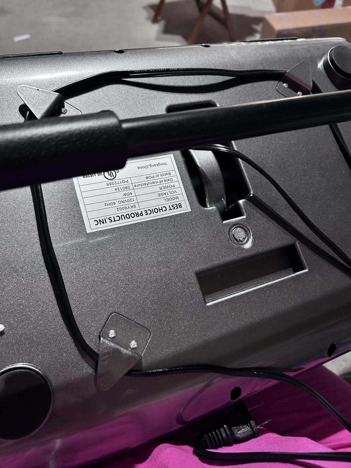 Best Choice Products Heated Shiatsu Foot Massager for Pain Relief, Plantar Fasciitis, Neuropathy, Blood Circulation w/Compact Design - Sage customer photo 1