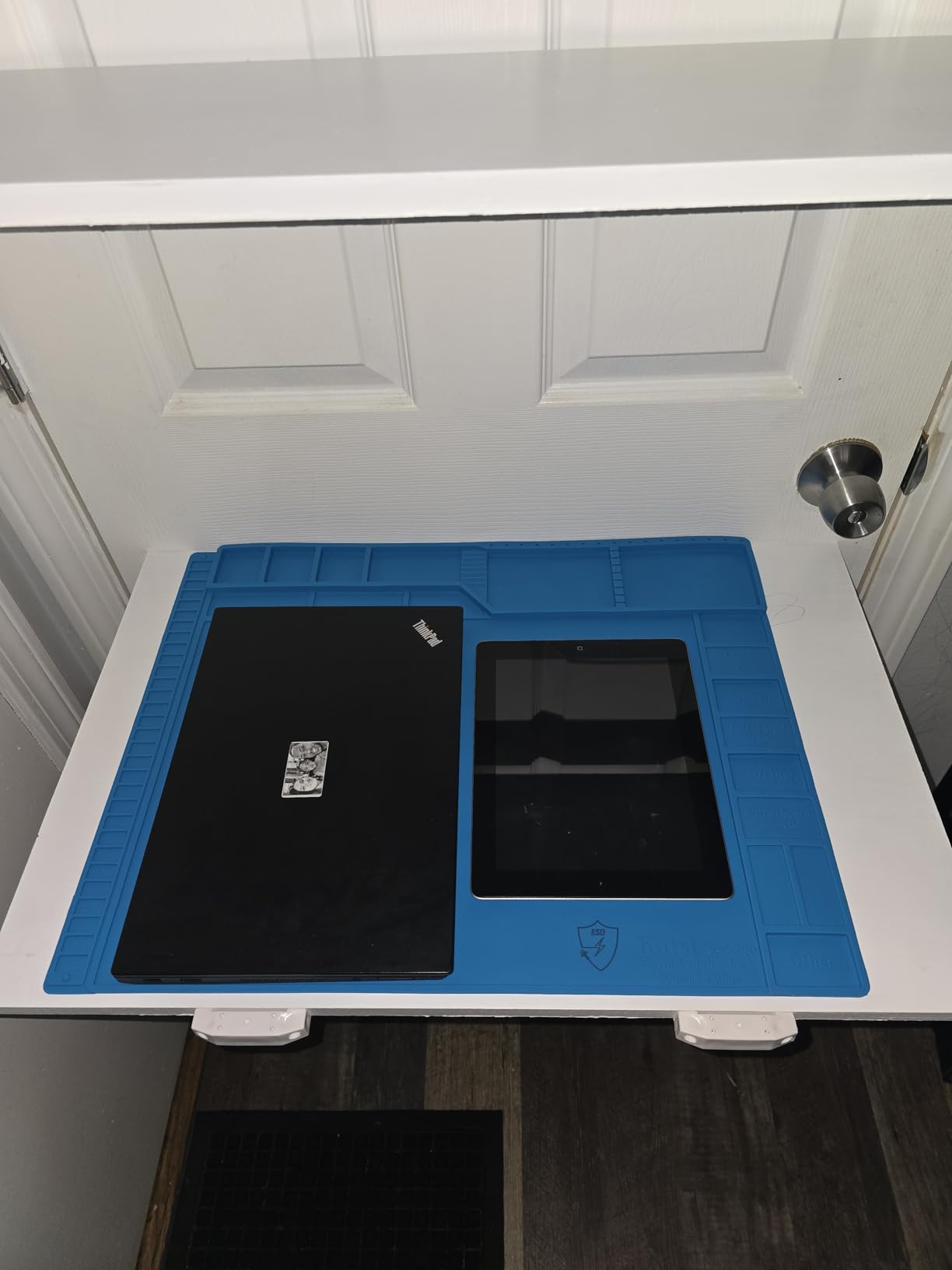 Kaisi Large Anti Static Mat with Grounding Accessories,Soldering Mat customer photo 2