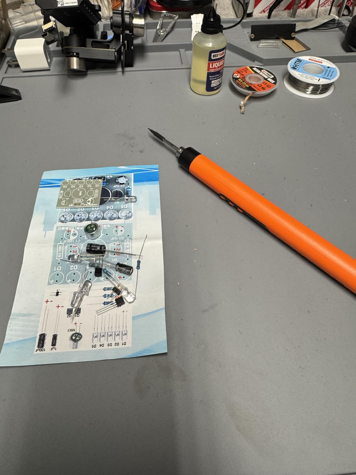 Mini Cordless Soldering Iron Kit for Home Appliance Repair, DIY customer photo 1