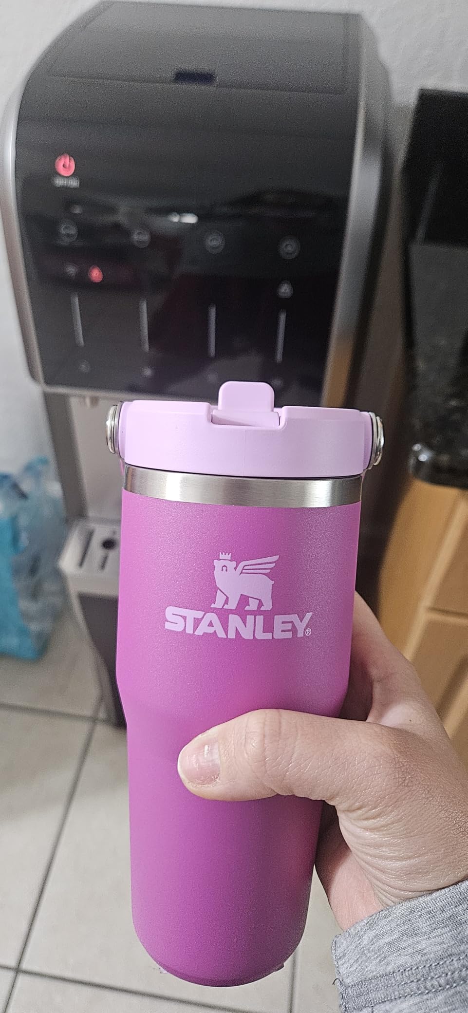 STANLEY IceFlow 2.0 Flip Straw Tumbler, 30 oz, Rose Quartz customer photo 2