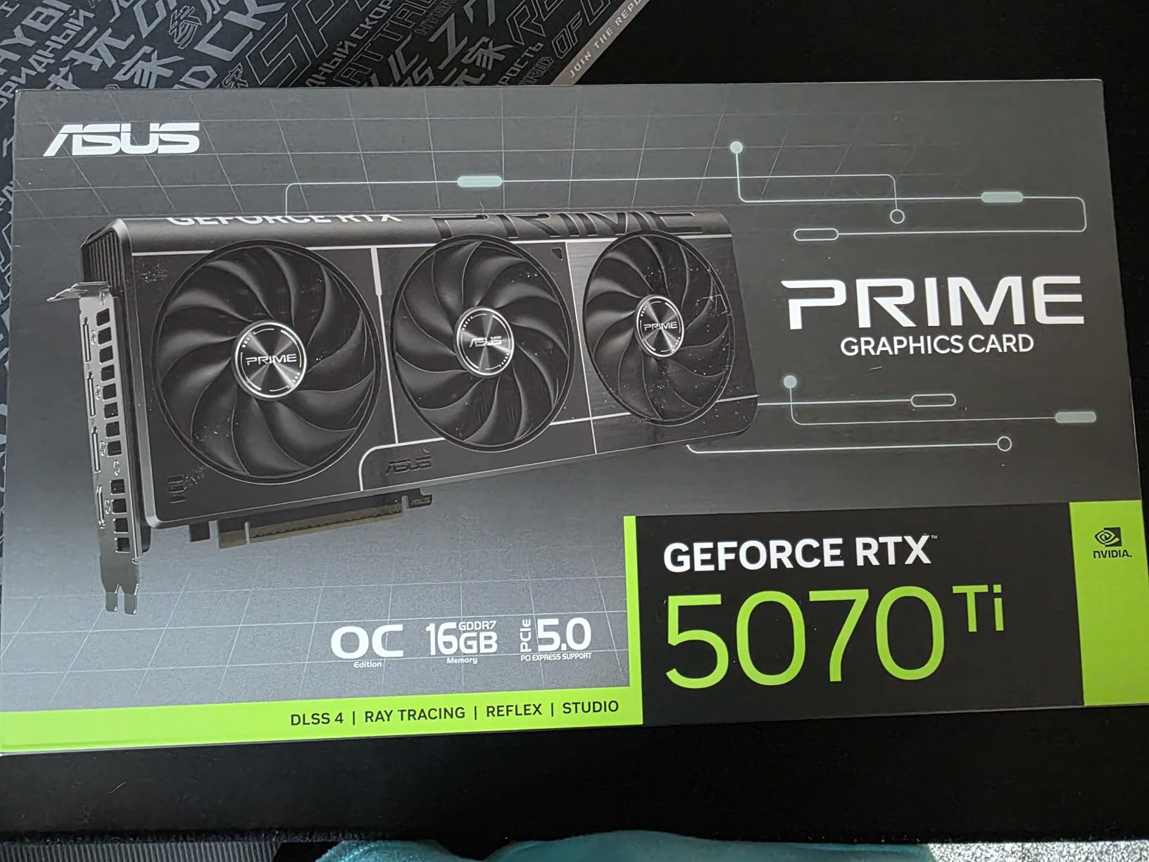 ASUS Prime GeForce RTX 5070 Ti 16GB GDDR7 OC Edition Gaming Graphics Card customer photo 2