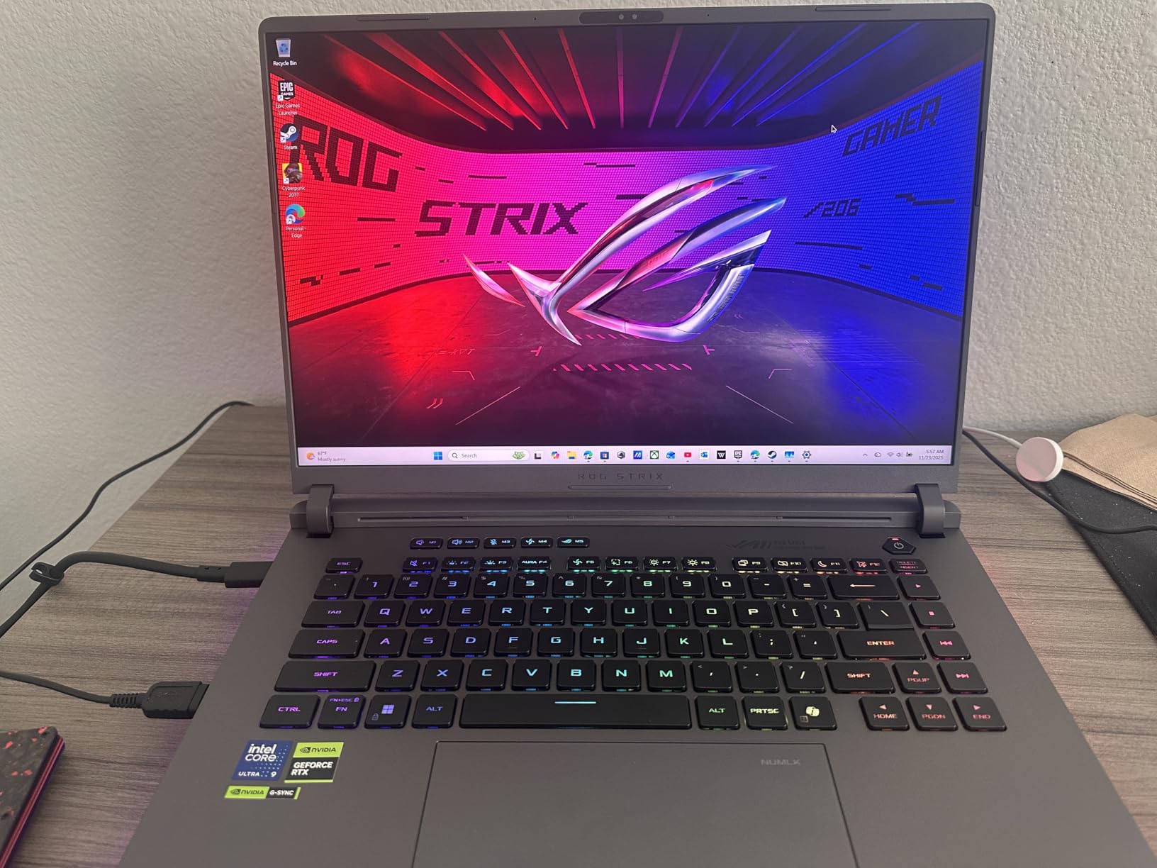 ROG Strix G16 2025 customer photo 2