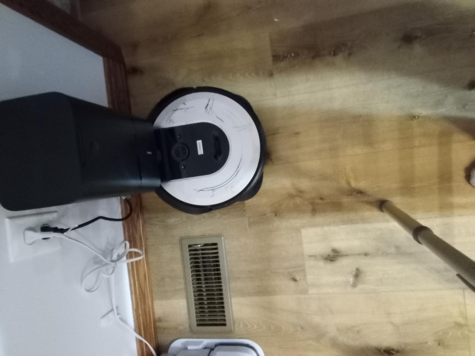 iRobot Roomba Plus 505 Combo Robot Vacuum & Mop with AutoWash Dock - Extending Spinning Mop Pads, Self-Empties, Pad Wash & Heated Drying, Self-cleaning, Recognizes & Avoids Obstacles, LiDAR Navigation customer photo 1