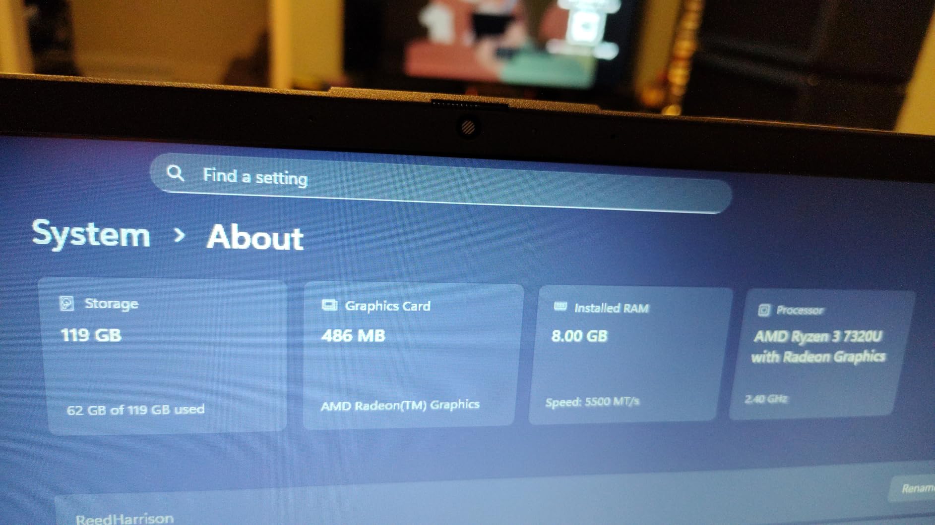 HP 15.6-inch Ryzen 3 Laptop customer photo 1