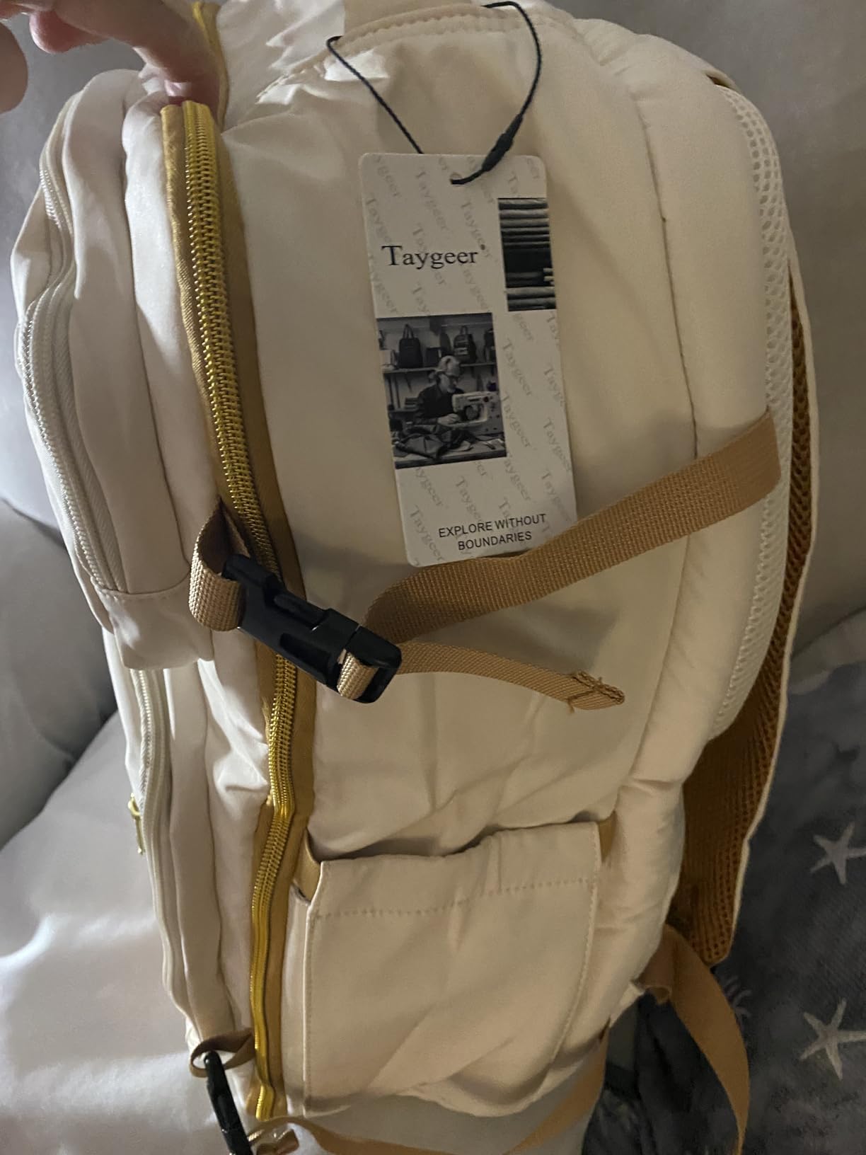 Taygeer Frontier Airlines Personal Item Bag, 18x14x8 inches Travel Bag customer photo 1