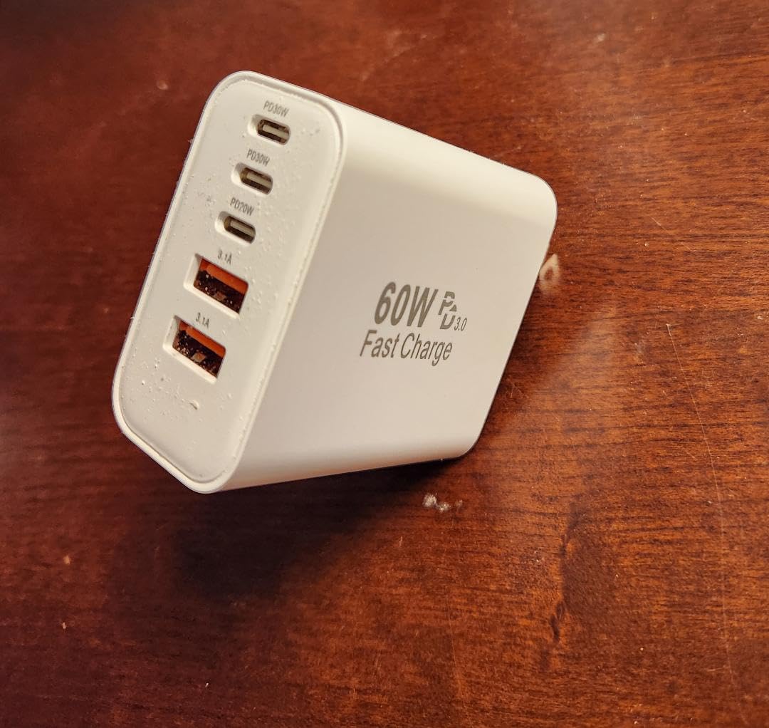 USB C Charger Block Fast Charging, 60W Phone Charger USBC Wall Plug Adapter customer photo 1
