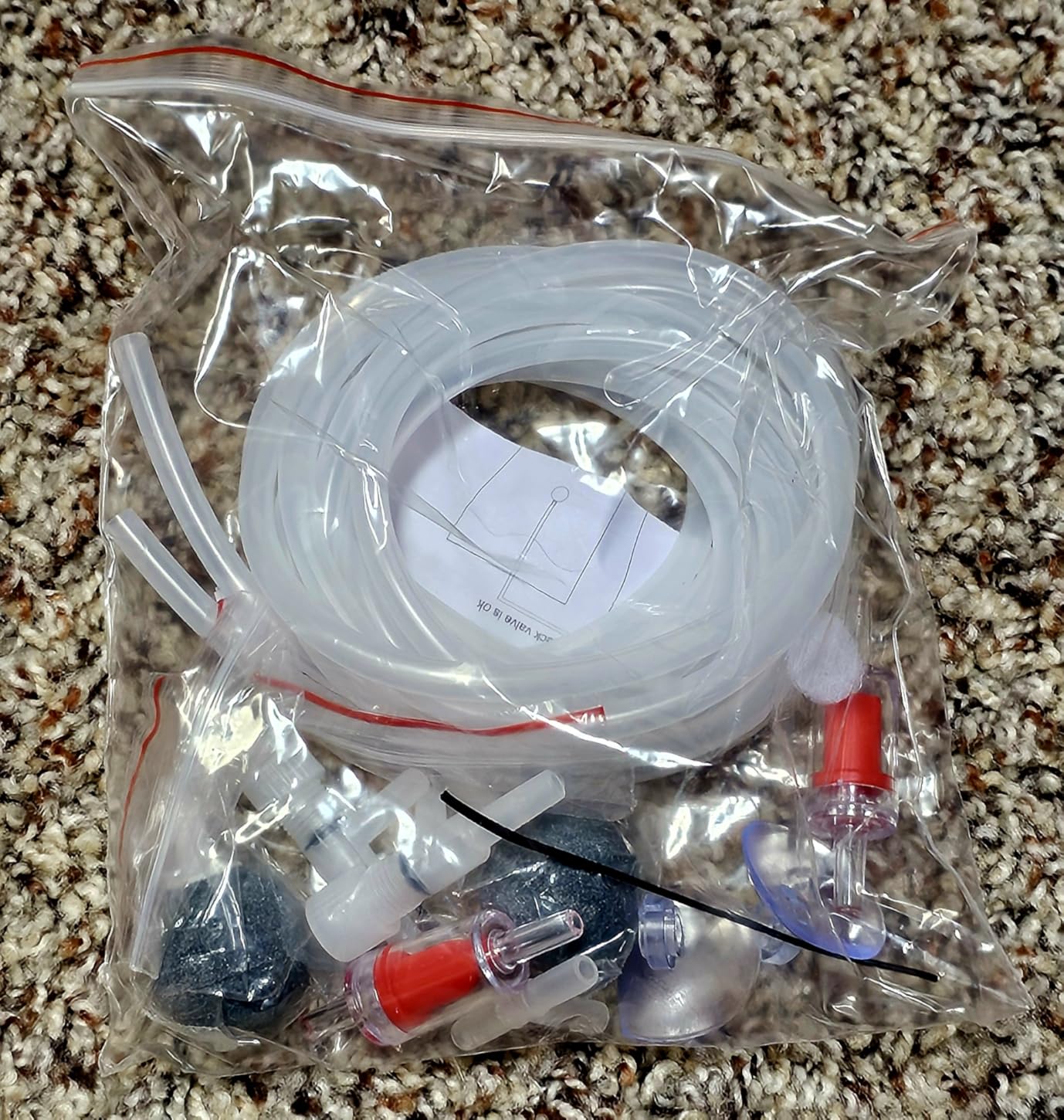 HITOP 2W Nano Whisper Aquarium Air Pump, 57GPH Adjustable Dual Outlet Fish Tank Oxygen Pump, Aquarium Aerator for 1-50 Gallon Fish Tanks customer photo 1