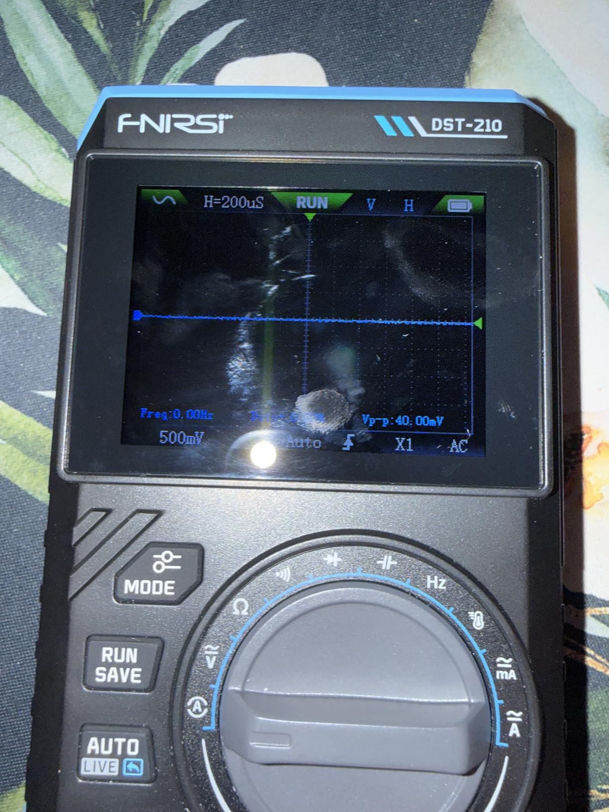 FNIRSI DST-210 3-in-1 10MHz Handheld Oscilloscope Multimeter DDS Generator customer photo 2
