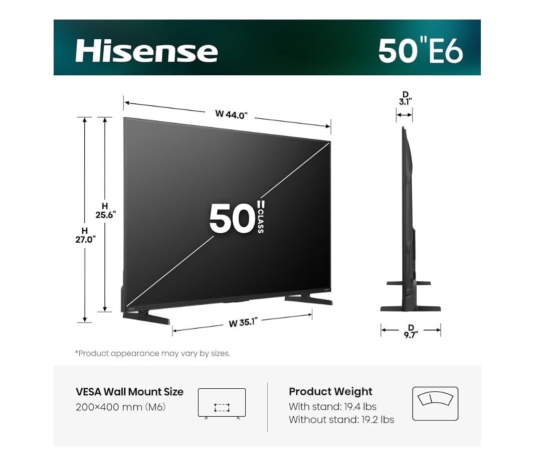 Hisense E6 Cinema Series customer photo 2