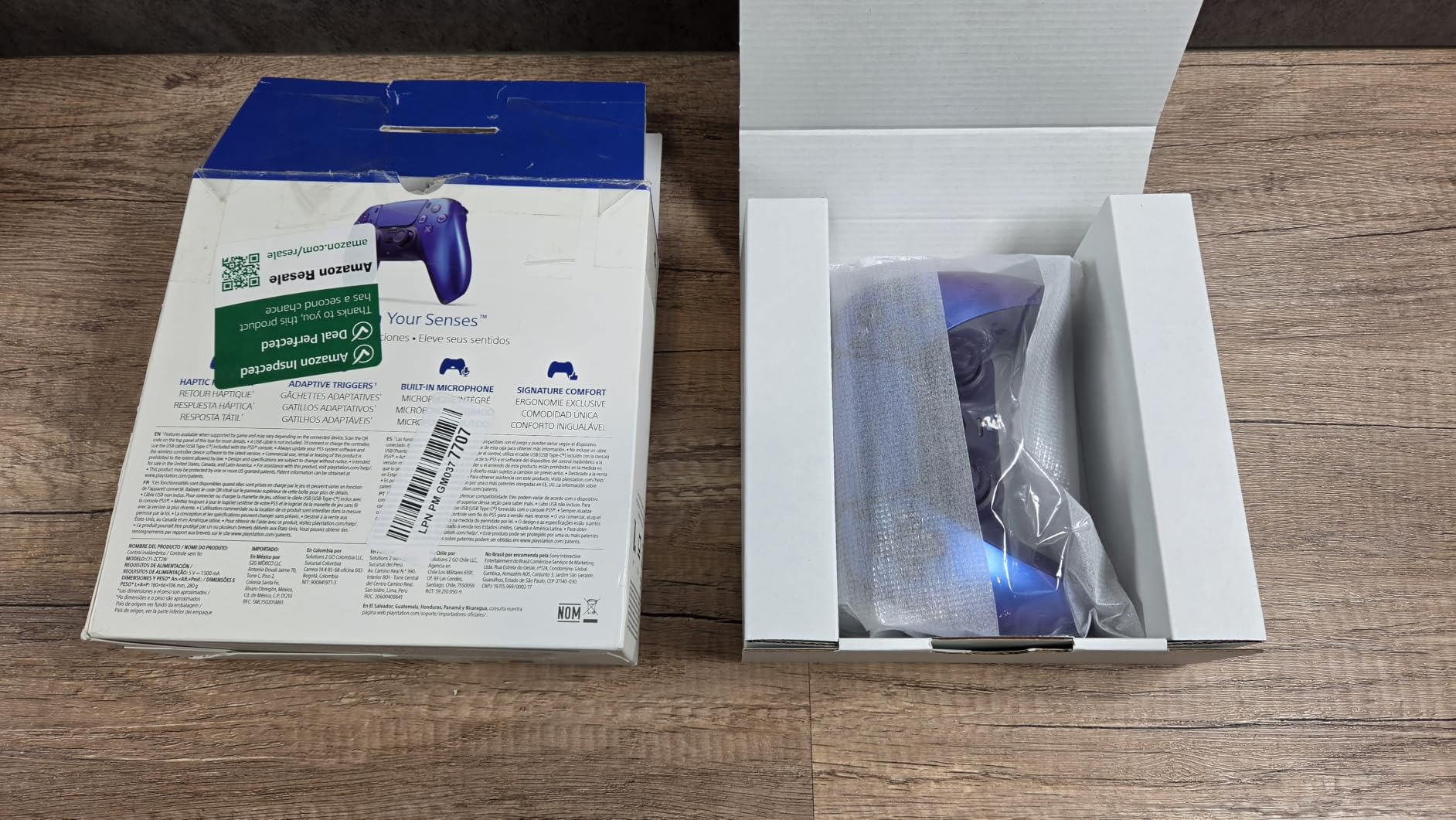 PlayStation DualSense™ Wireless Controller – Chroma Pearl - For PS5, PC, MAC & Mobile customer photo 1