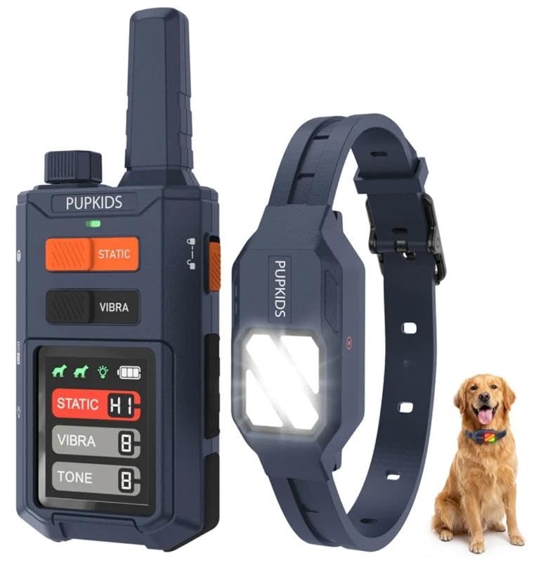 Dog Shock Collar - 4200FT Dog Training Collar with Remote for 20-140lbs Dogs, Innovative E Collar for Dogs Training with 4 Training Modes, Rechargeable Electric E-Collar for Large Dogs customer photo 1