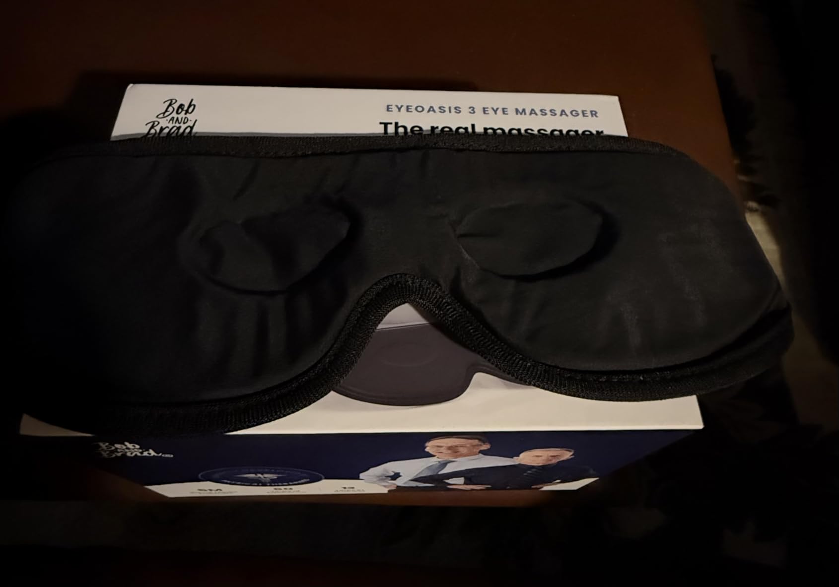 BOB AND BRAD Zero Pro Ultra-Quiet Eye Massager with Heat and Cooling, FSA Eligible/HSA Heated Eye Mask, Lightweight Eye Massager with Scroll Button for Migraine Dry Eyes Relief, Gifts for Women Men customer photo 1