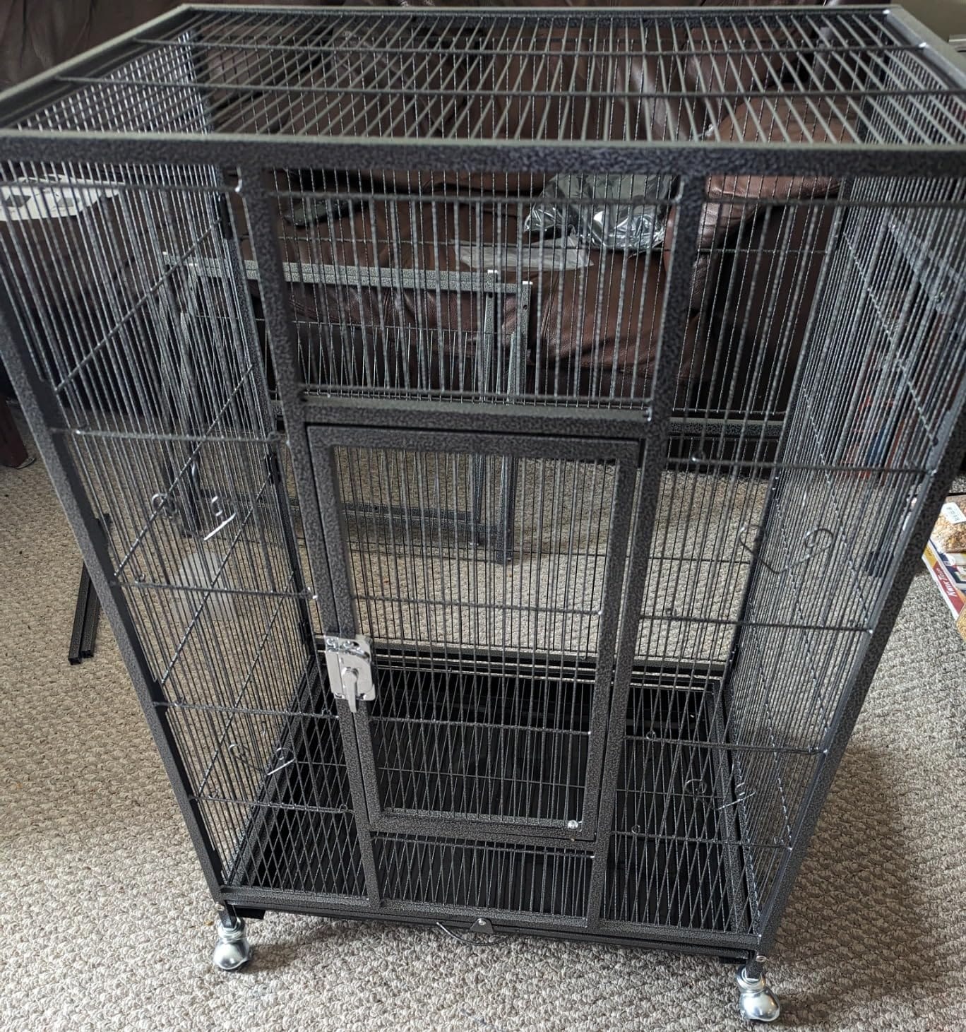 YITAHOME 53.9 inches Metal Bird Cage for Parakeets customer photo 2