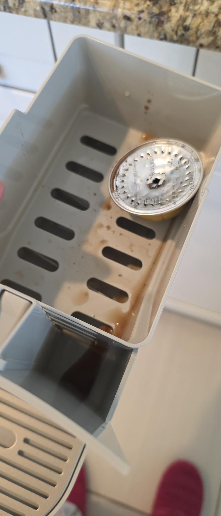 Nespresso Vertuo Up Coffee & Espresso Maker by De'Longhi, Grey customer photo 2