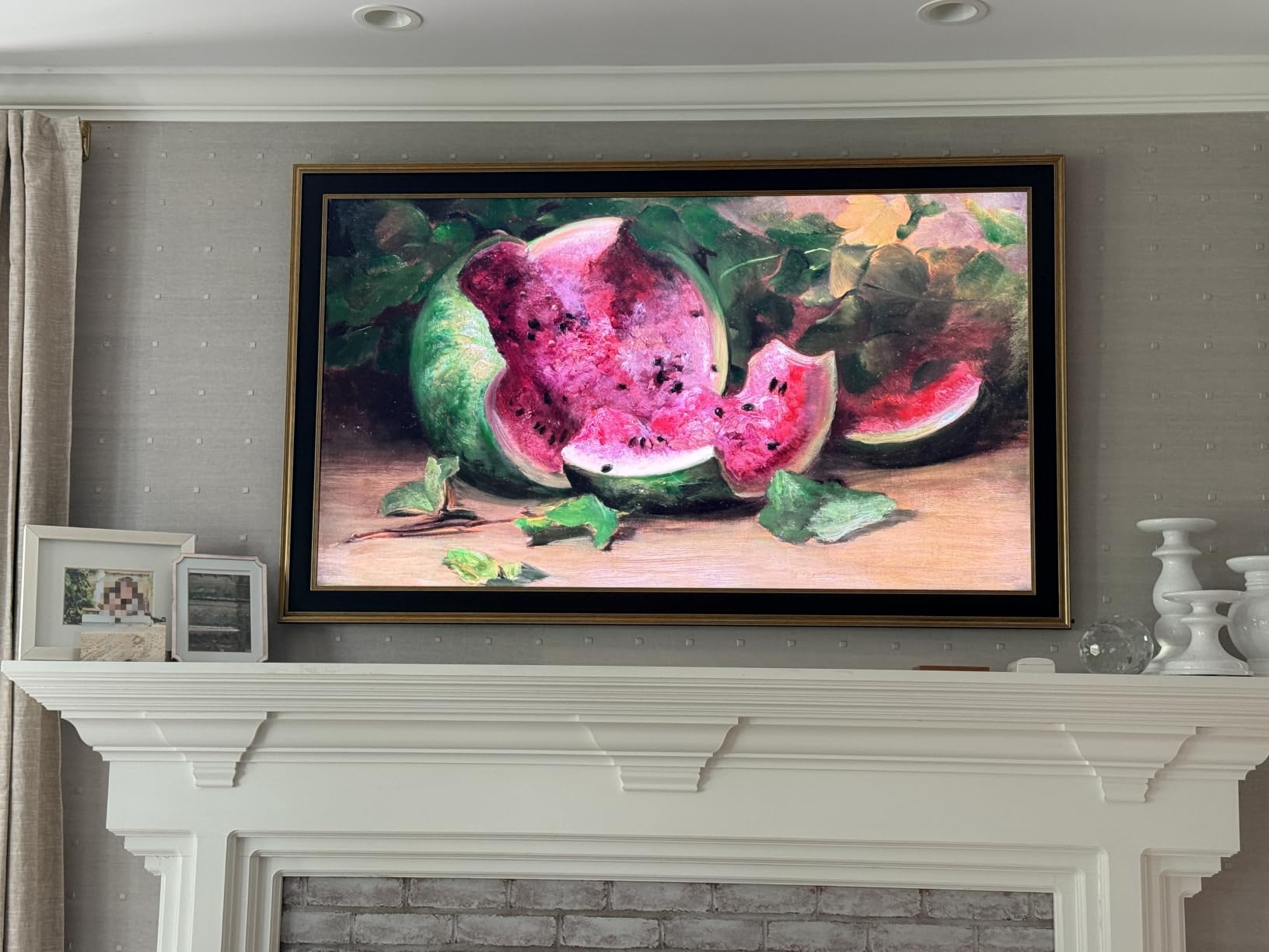 Samsung 85-Inch Class The Frame Pro LS03HW Series Samsung Vision AI Smart TV (2026 Model, 85LS03HW) Glare Free with Neo QLED, Wireless One Connect, Slim Fit Wall Mount Included, Alexa Built-in - Vi... customer photo 1