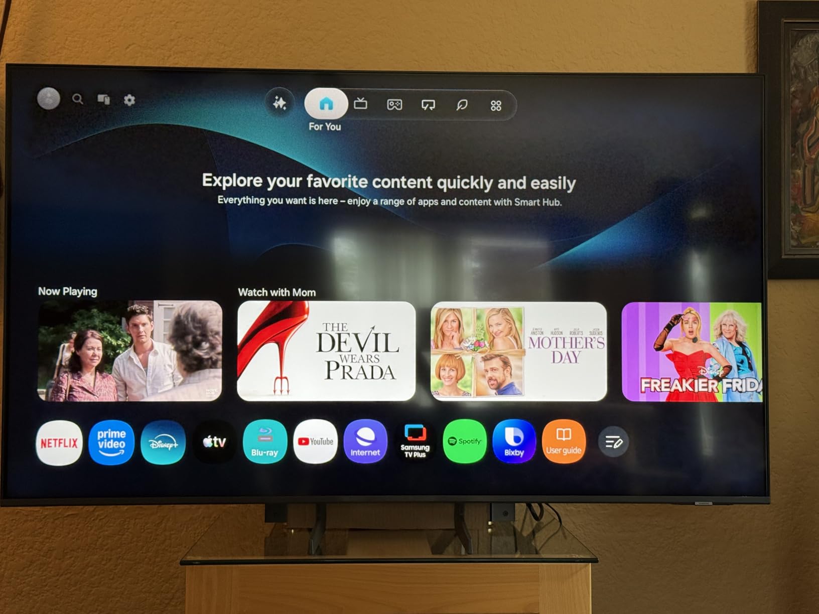 Samsung QN70H customer photo 2