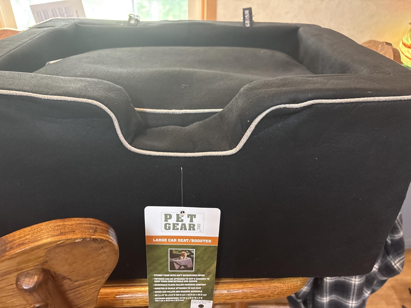 Pet Gear Lookout Booster Car Seat, Medium Slate customer photo 1