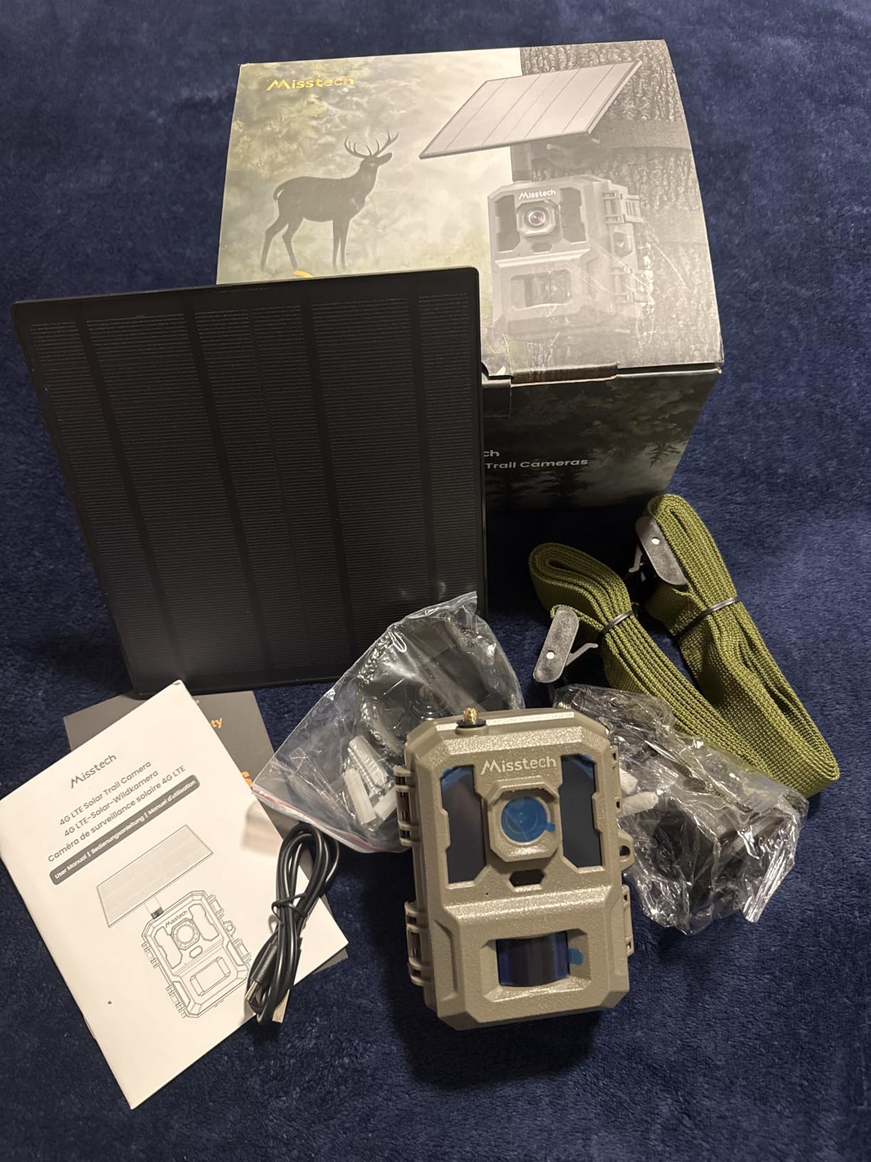 Misstech 4G LTE Cellular Trail Camera for Wild&Farm, 0.1s Motion-Activated customer photo 1