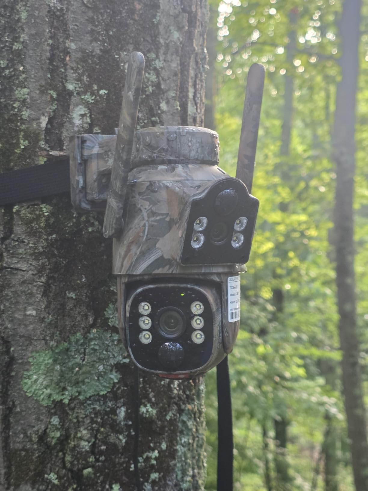 Cellular Trail Camera, 4G LTE Dual Lens Game Camera 360° Live Streaming customer photo 2