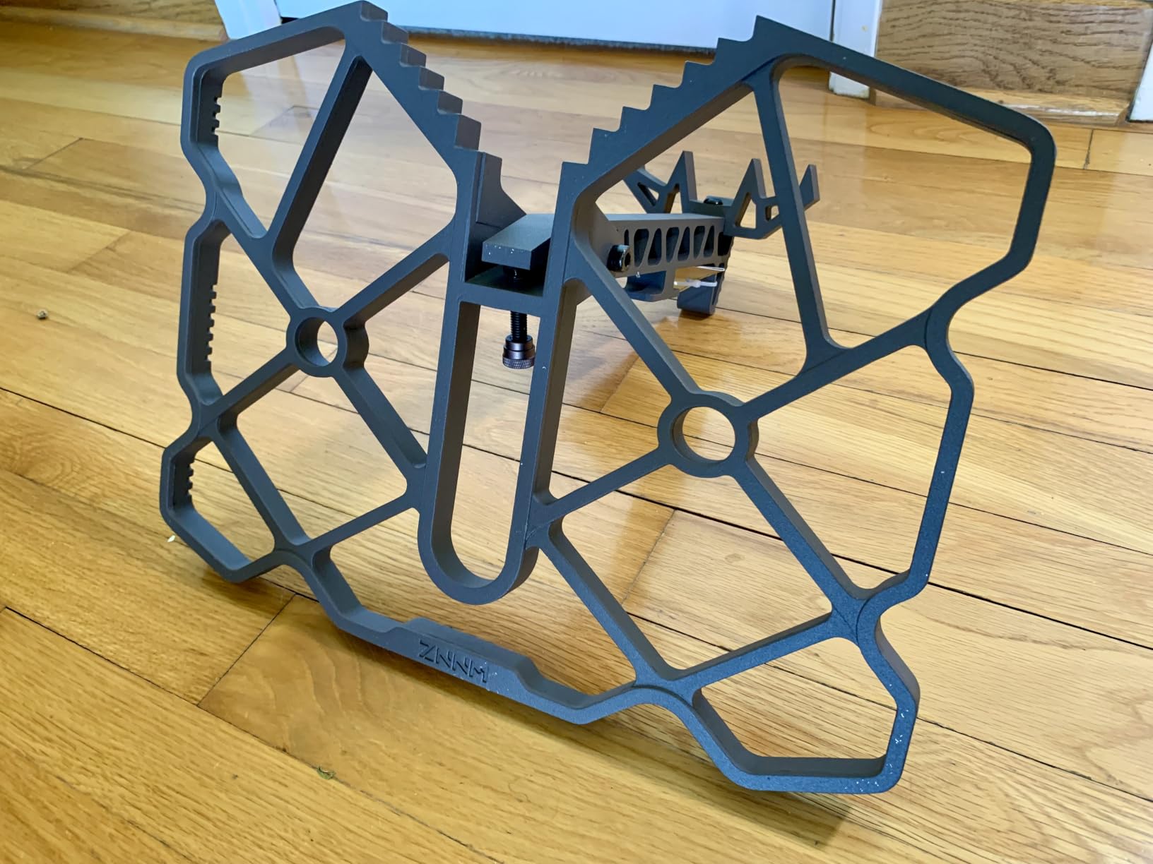 Saddle Hunting Platform, Angle Adjustment & Anti Slip Design, Brown customer photo 1