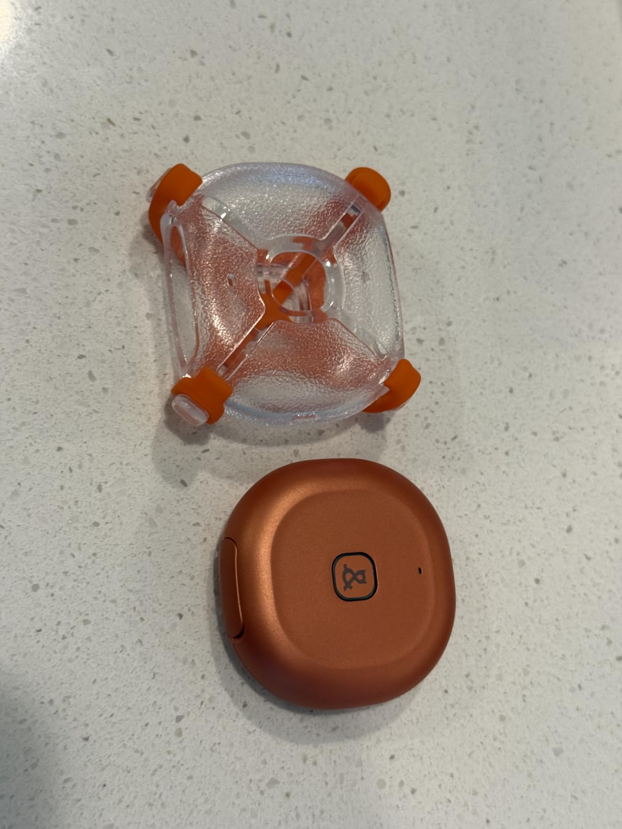 Molly&Cody Smart Dog & Cat GPS Tracker, 4 Smart Modes Real-Time Pet Tracker with Custom Virtual Fence IP67 Waterproof Location History & 365-Day Health Data Monitoring, Subscription Required customer photo 1