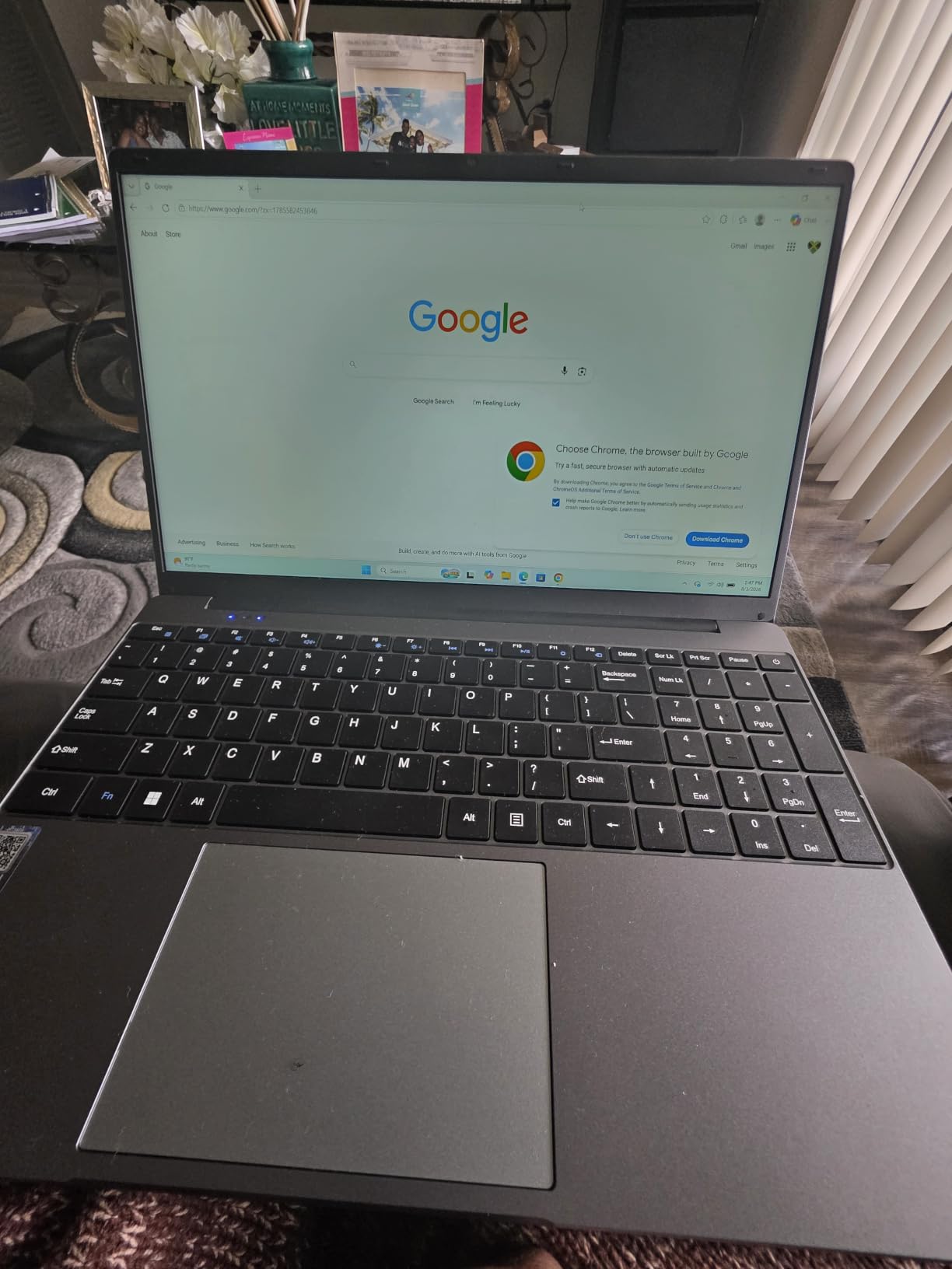 15.6'' AI Laptop with Office 365 12GB RAM 256GB SSD Win 11 Laptops customer photo 1