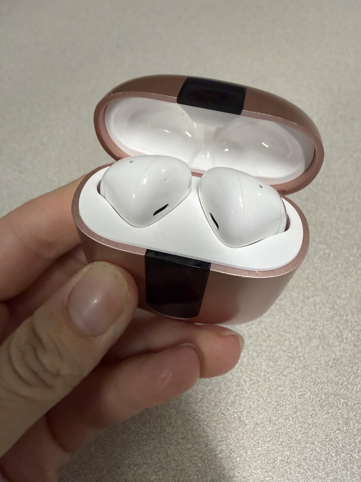 Bluetooth Earbuds Wireless Headphones, 60H Deep Bass Ear Buds with 4 Noise Cancelling Microphone, IP5 Waterproof Earphones for iPhone Android Sports audifonos Bluetooth inalambricos (Obsidian) customer photo 1