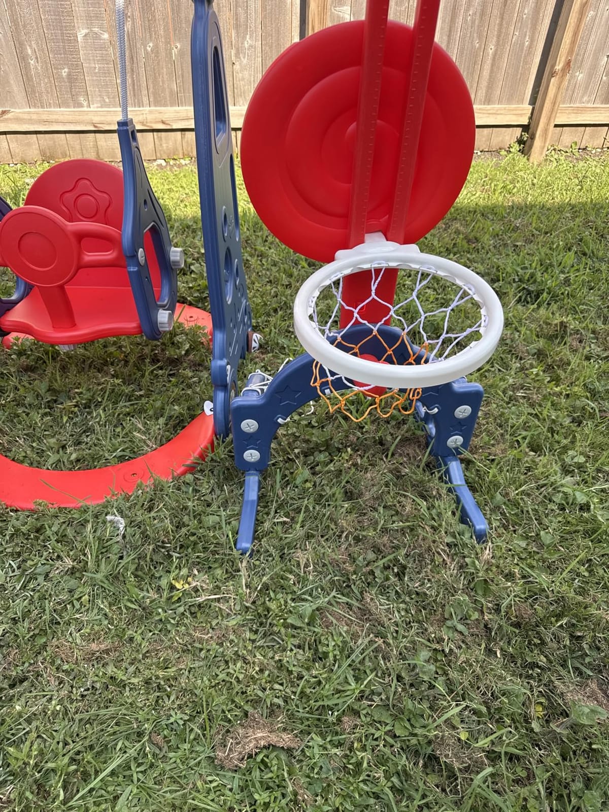 NYEEKOY 6 in 1 Toddler Slide and Swing Playset customer photo 1