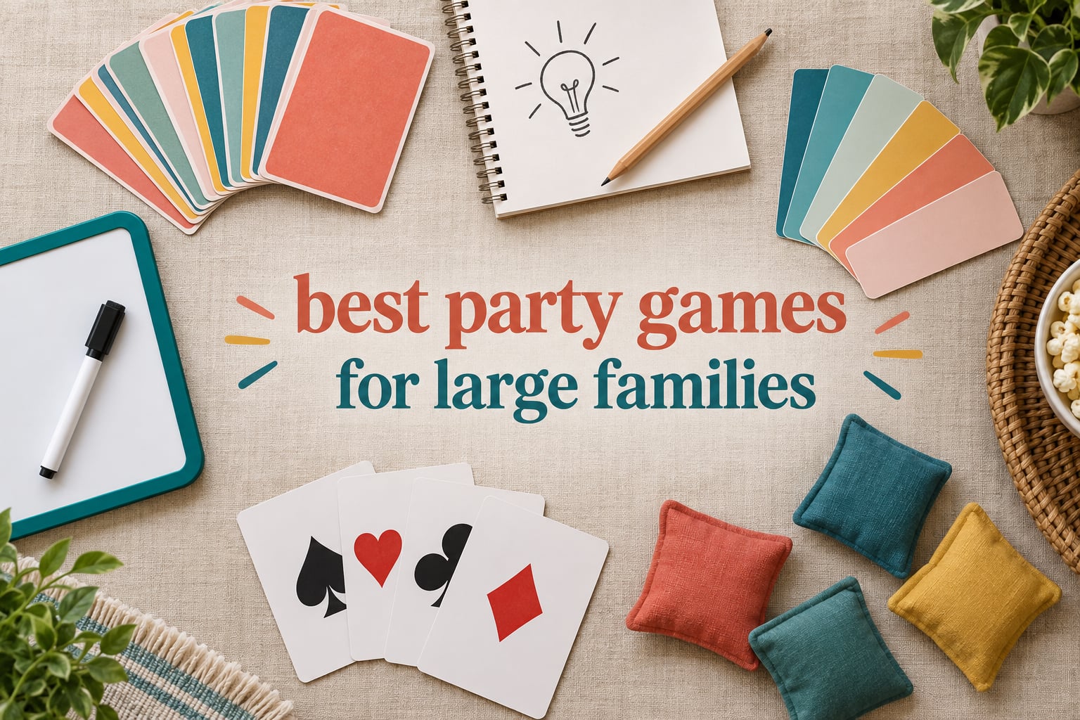 best party games for large families