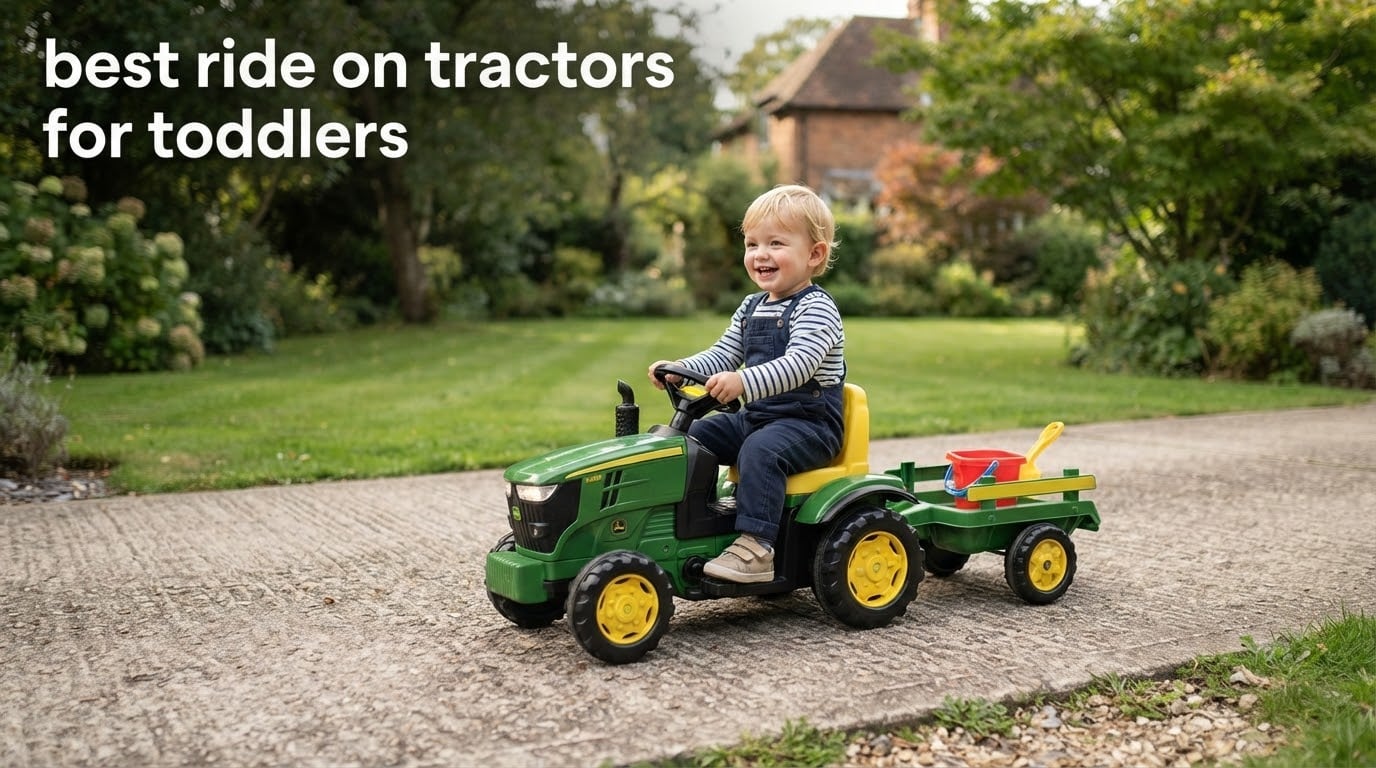 best ride on tractors for toddlers