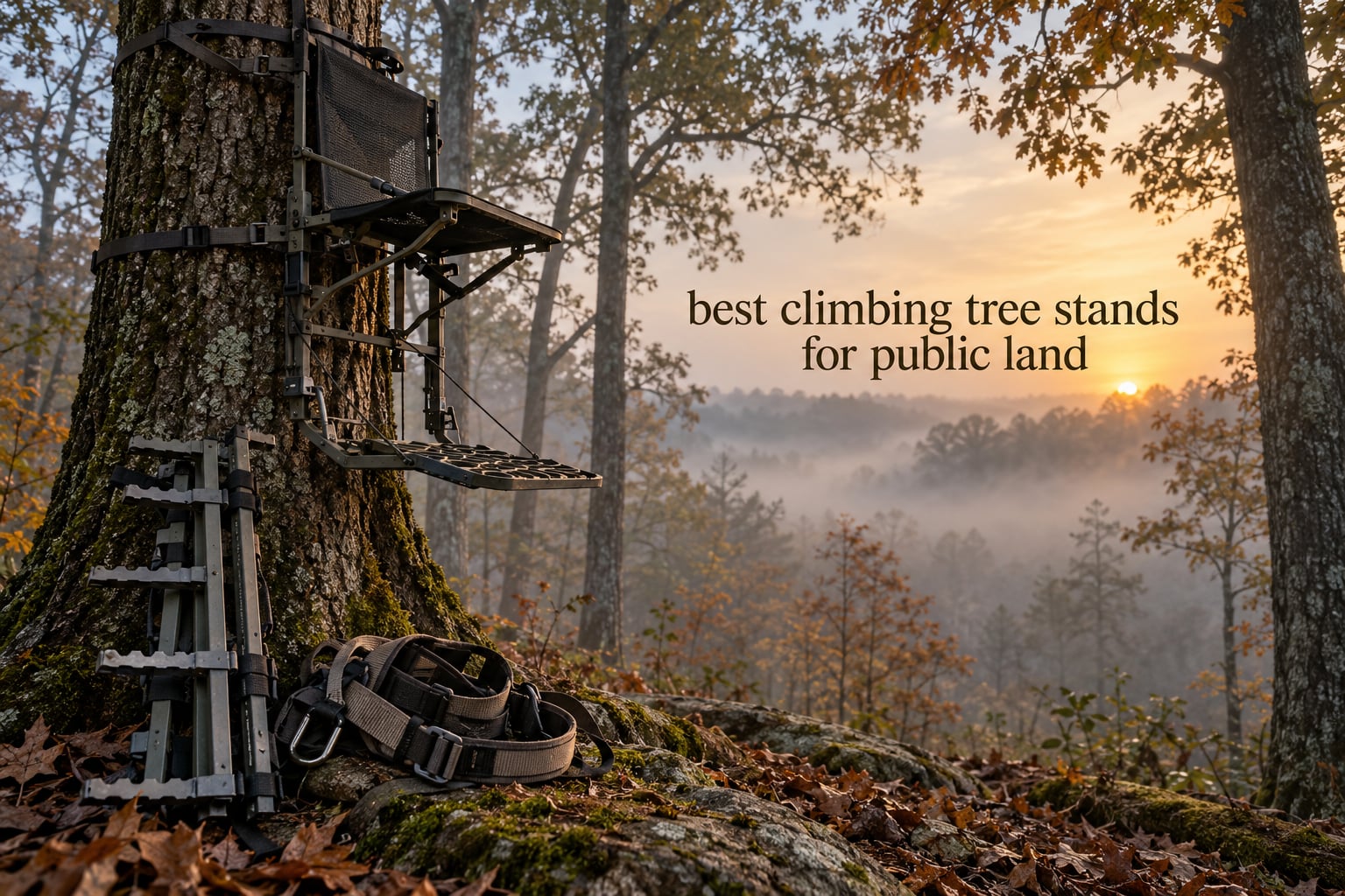 best climbing tree stands for public land