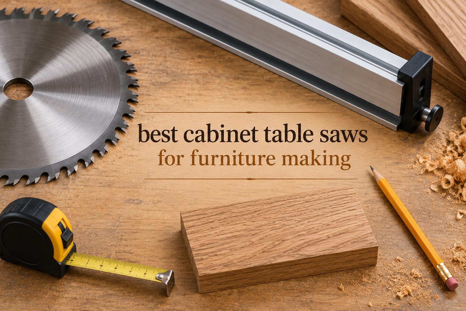 best cabinet table saws for furniture making