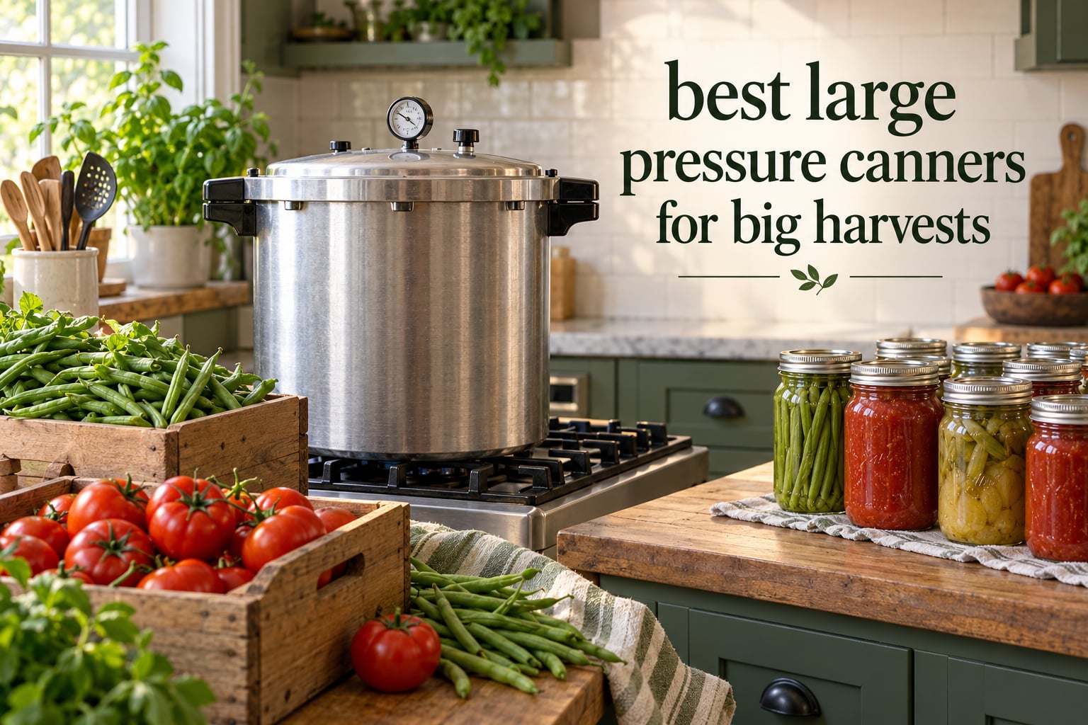 best large pressure canners for big harvests
